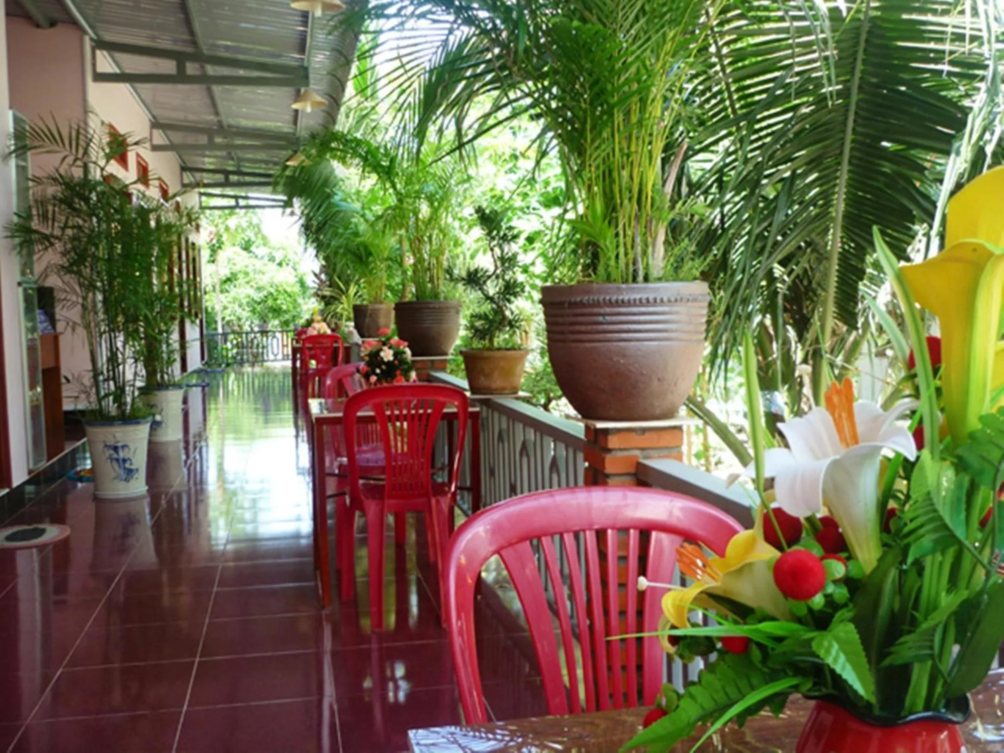 Balcony/Terrace in Minh Anh Garden Hotel