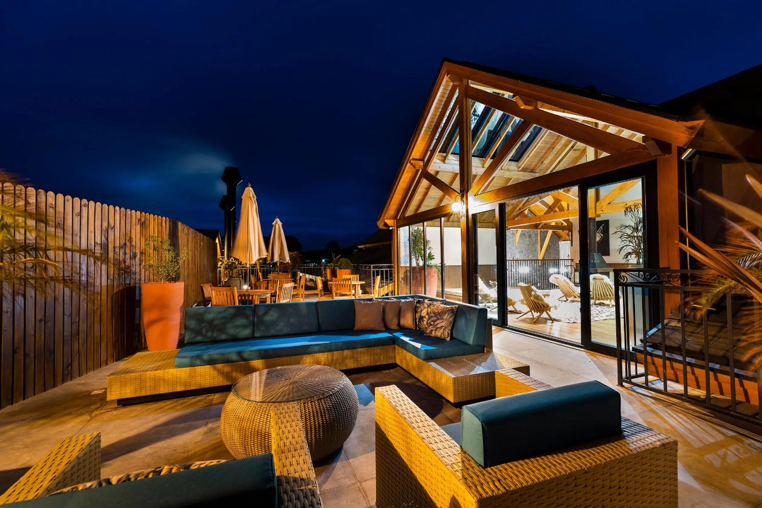 Night in Cerro Azul Hotel Fazenda