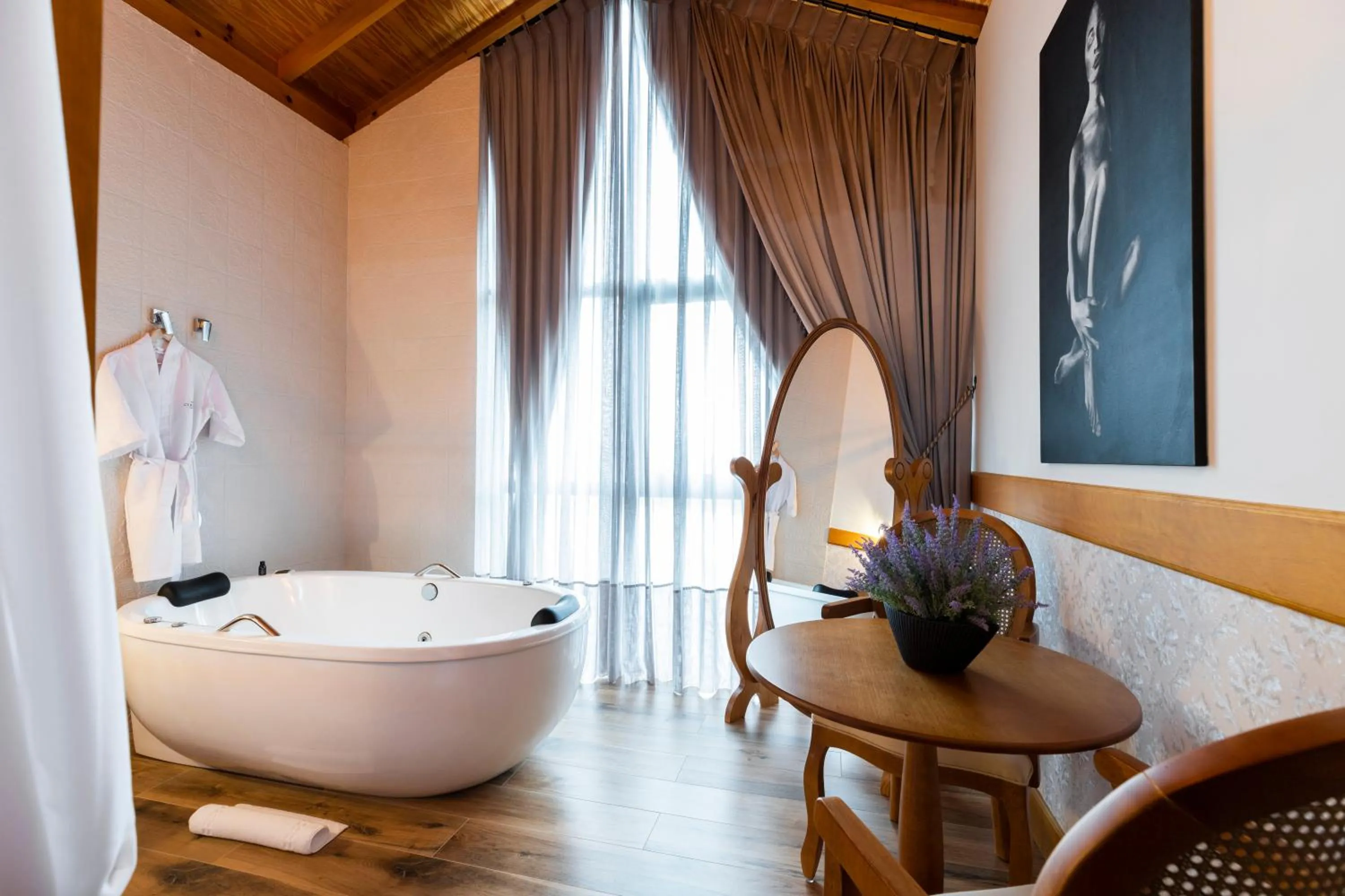 Bed in Cerro Azul Hotel Fazenda