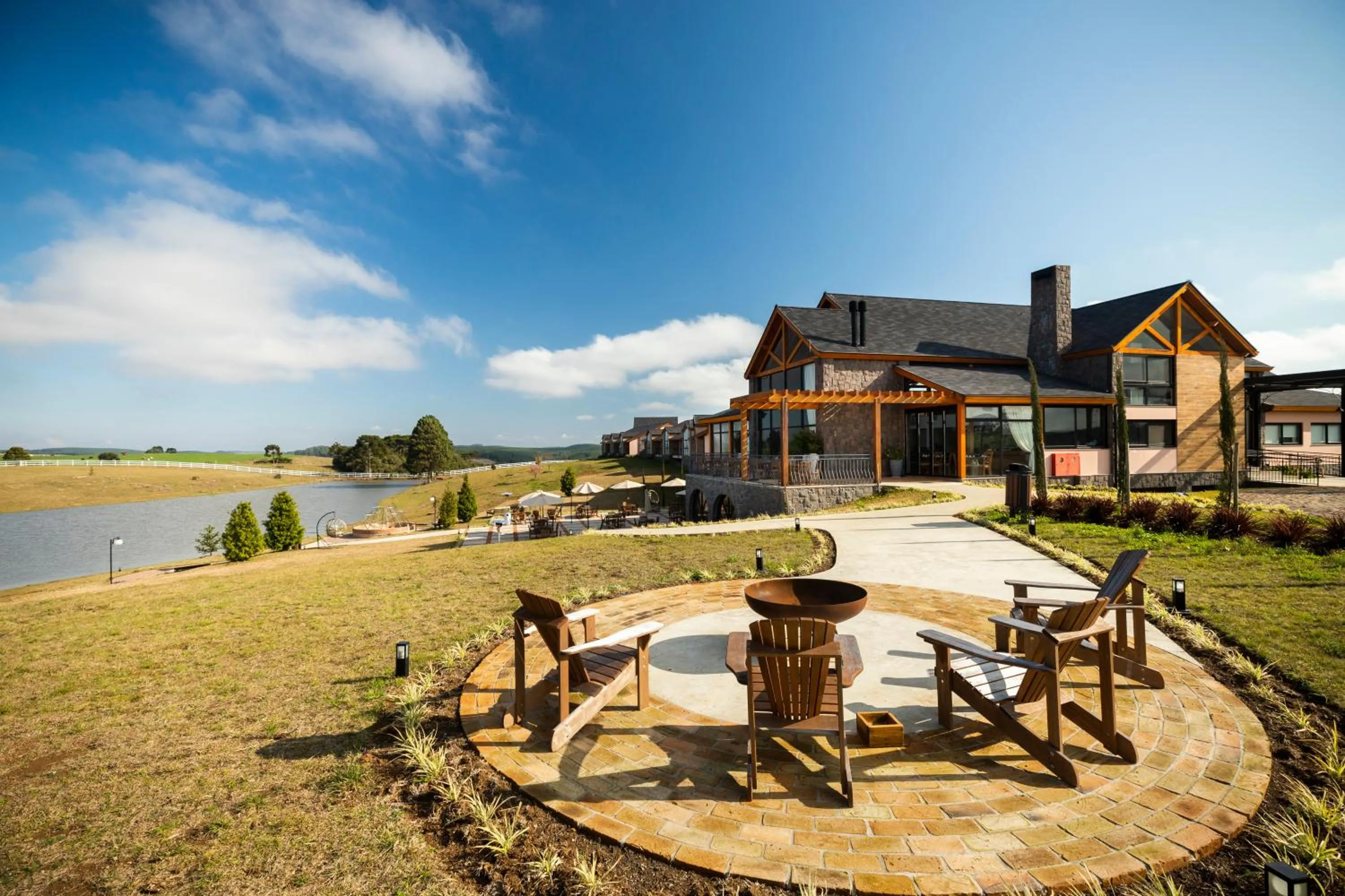 Property building in Cerro Azul Hotel Fazenda