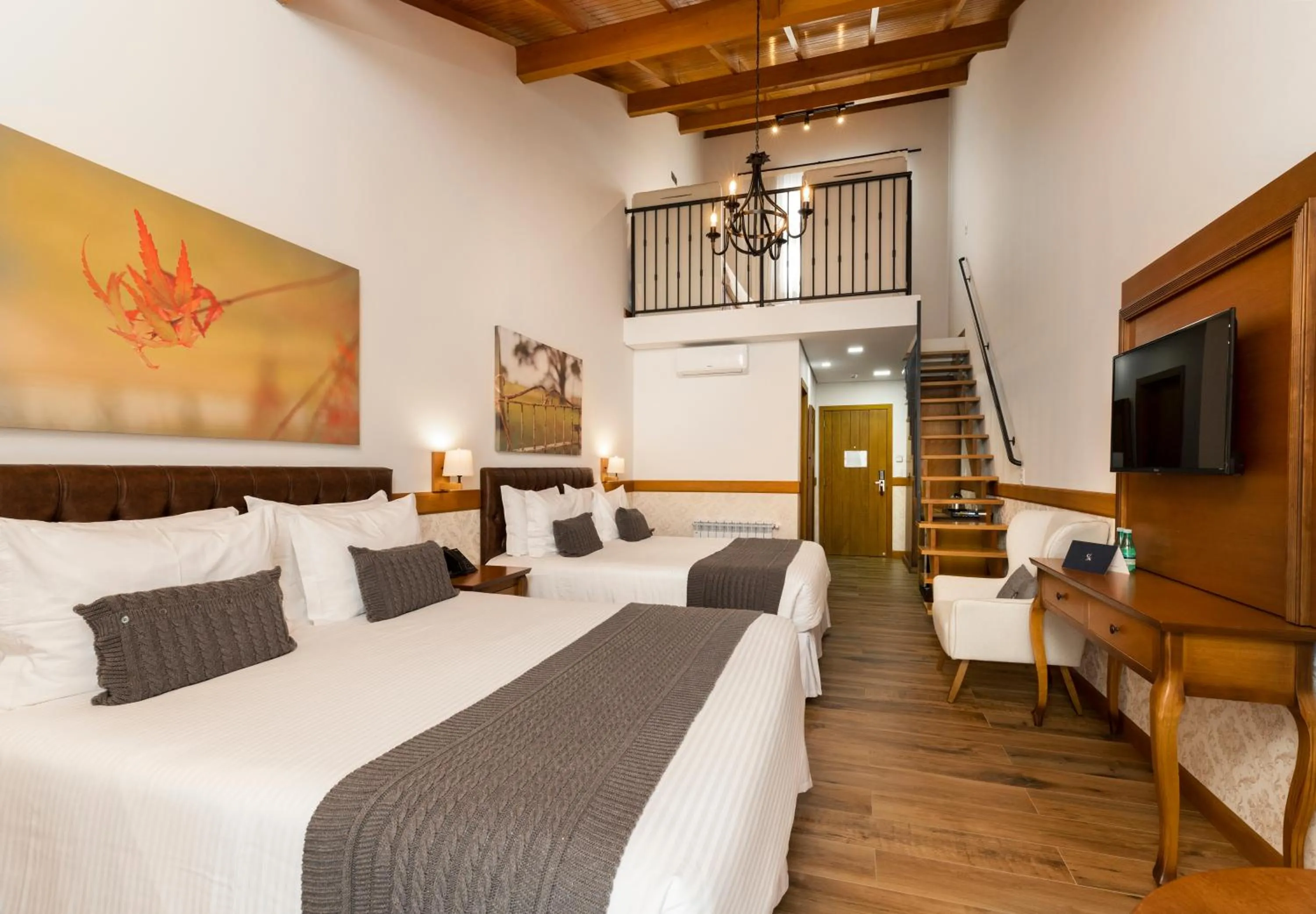 Bed in Cerro Azul Hotel Fazenda