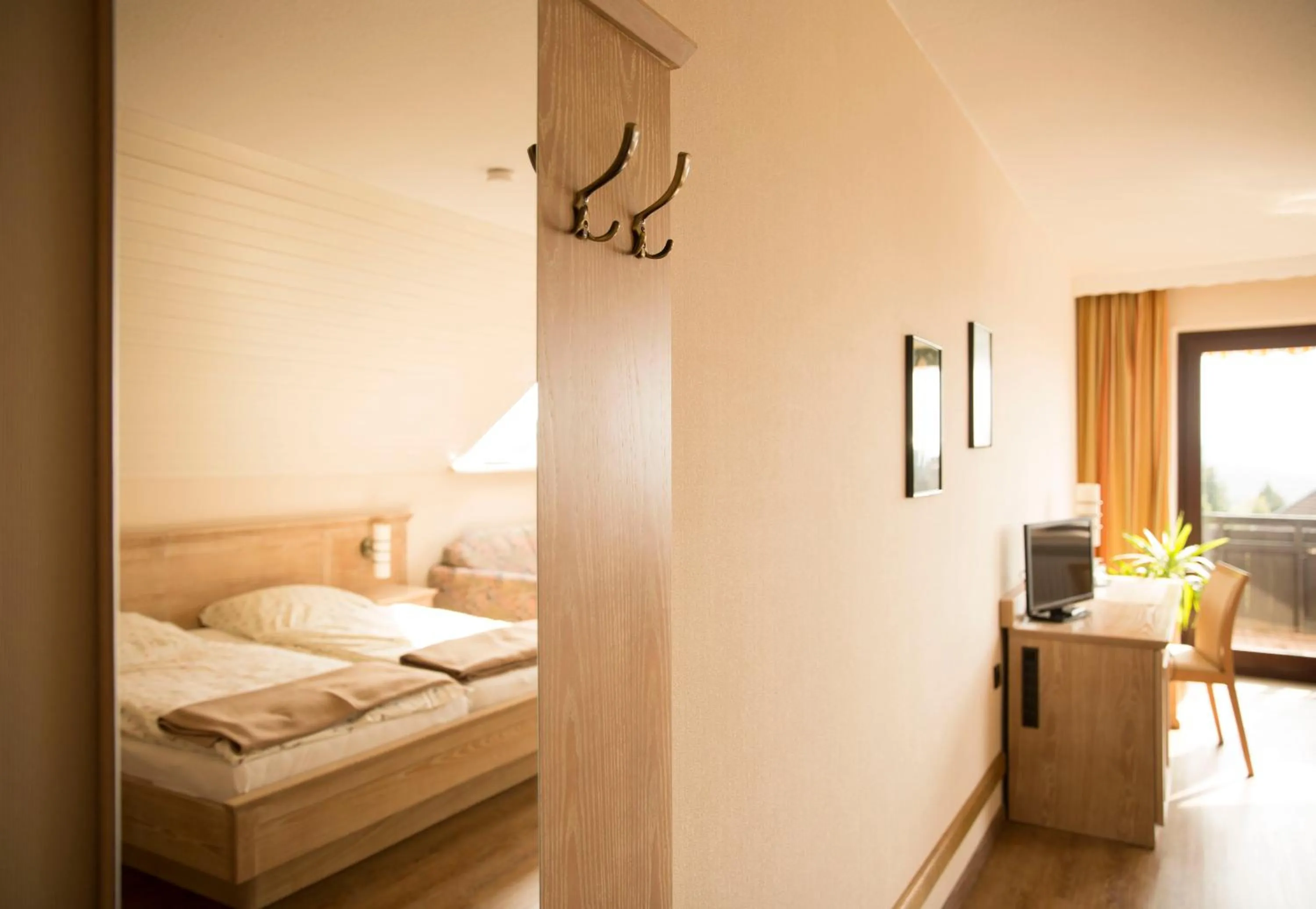 Photo of the whole room, Bed in Landhaus Fischer