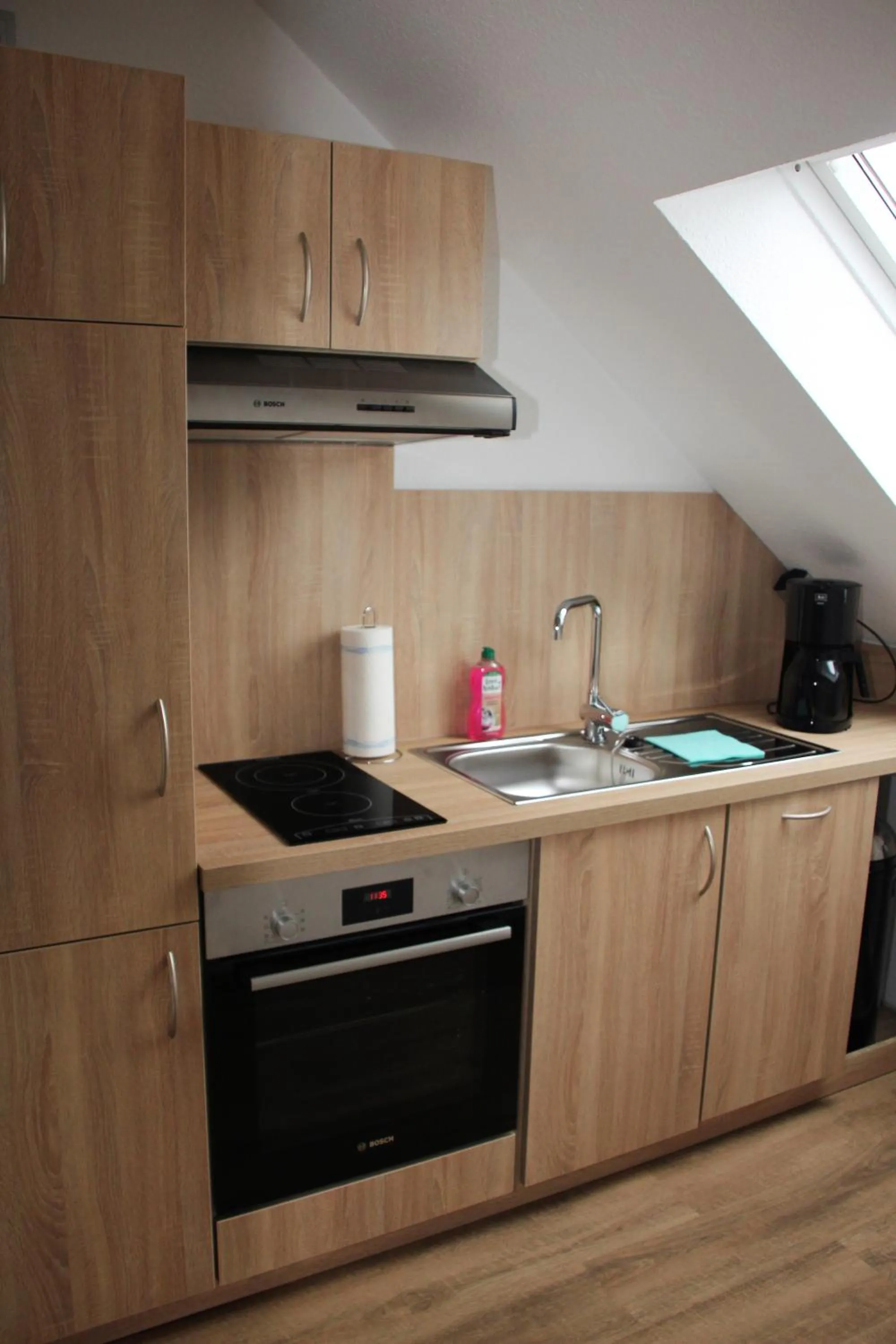 Kitchen or kitchenette in Landhaus Fischer