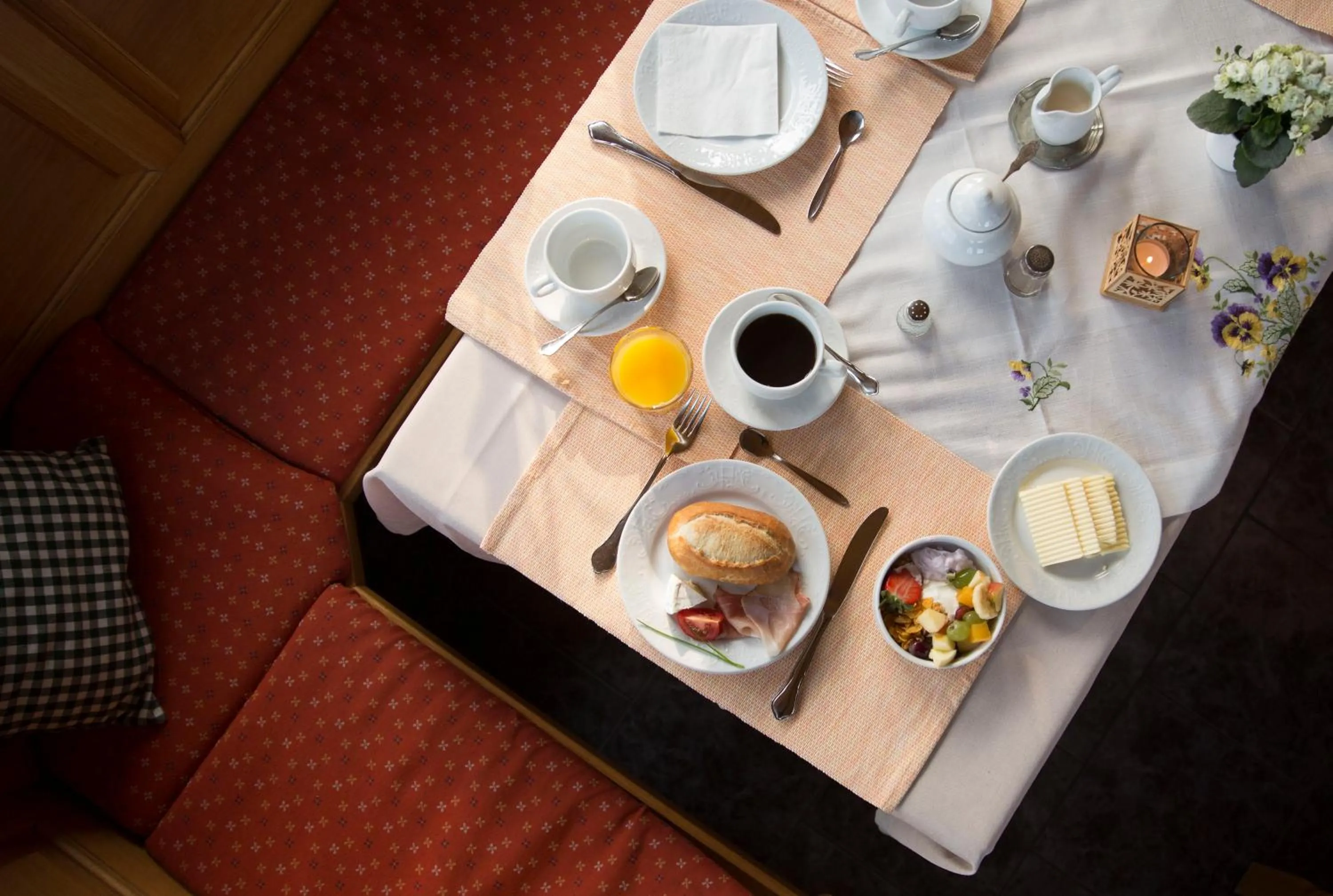 Food and drinks in Landhaus Fischer