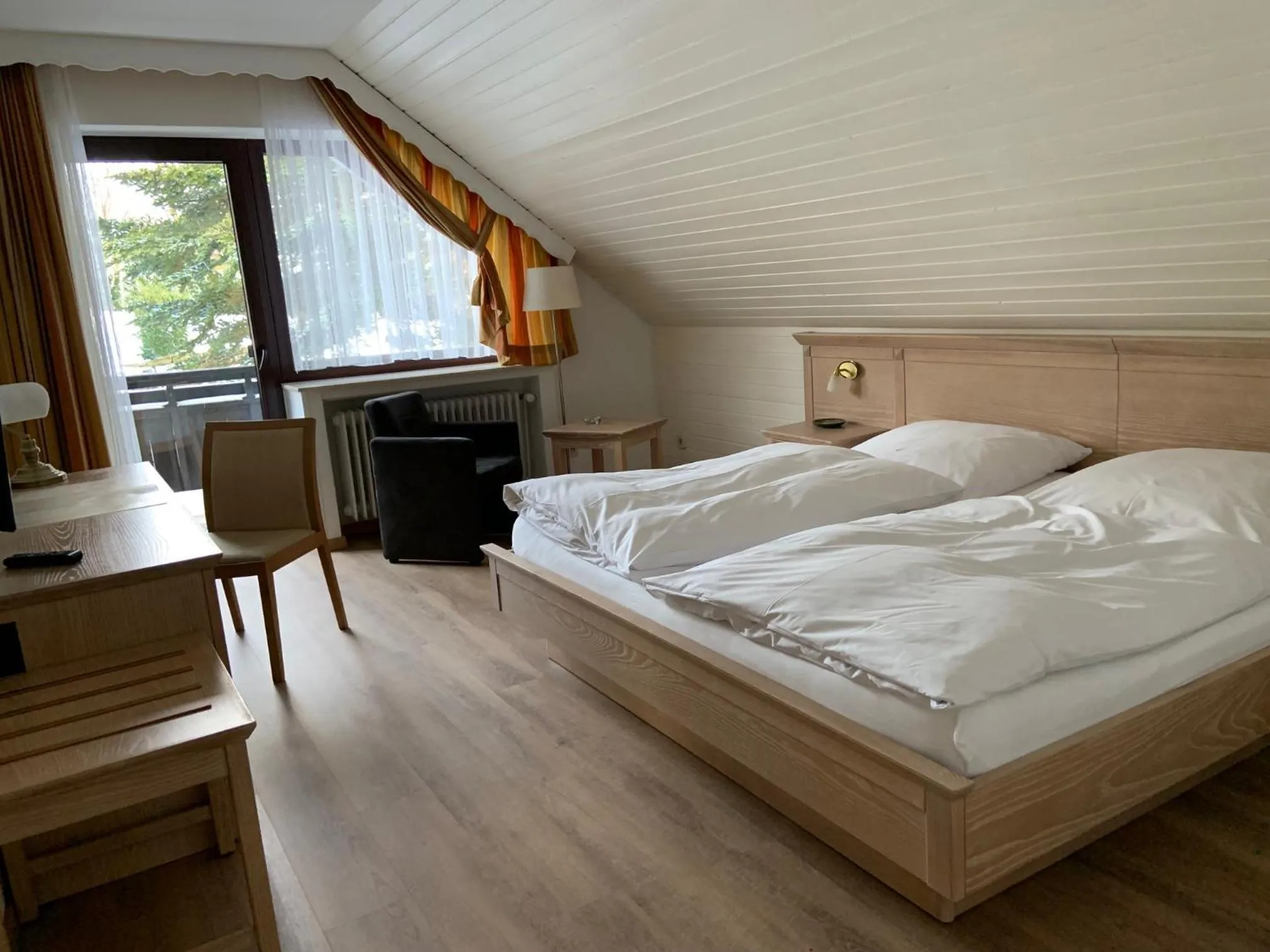 Bedroom, Bed in Landhaus Fischer