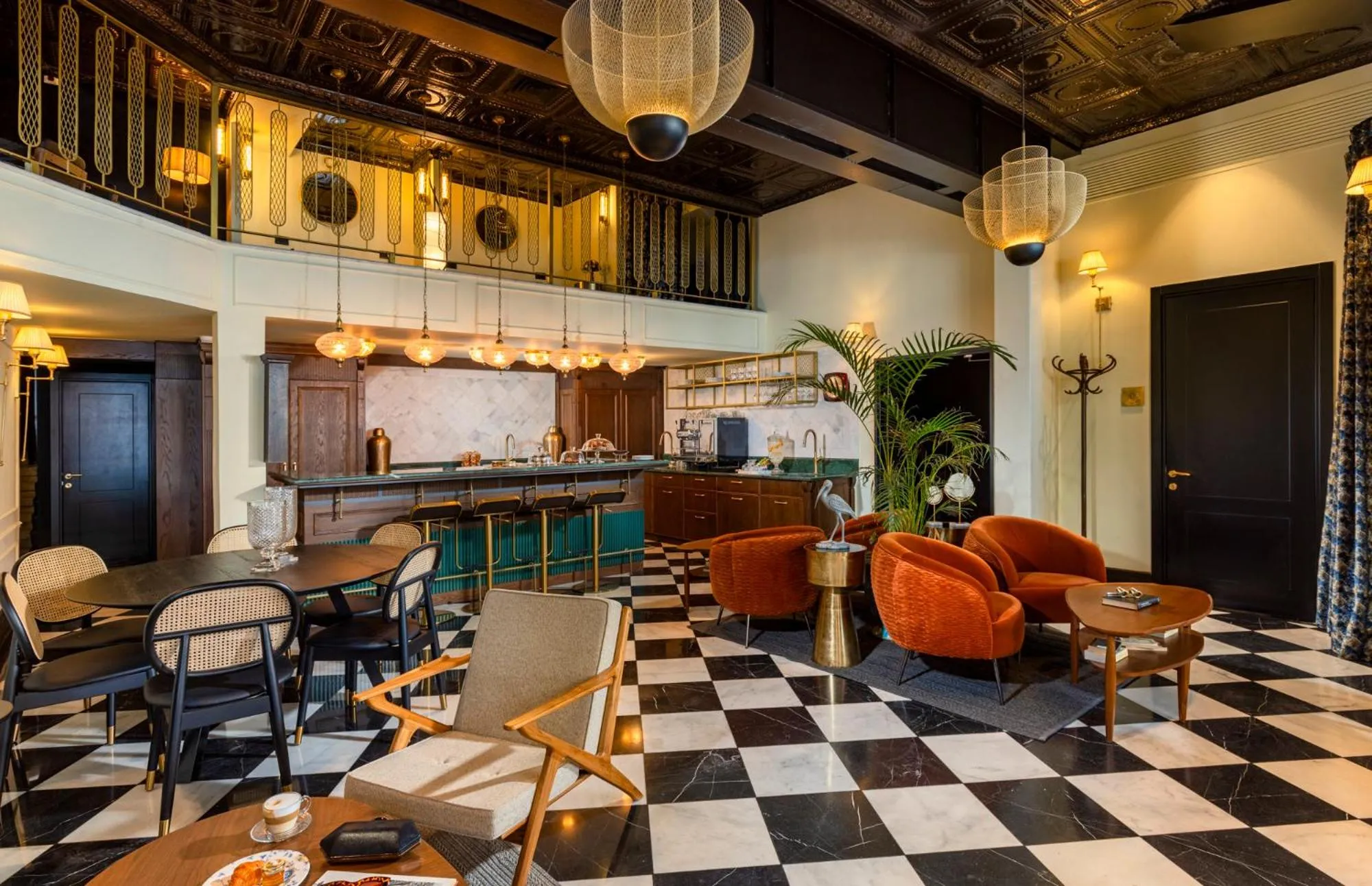 Lobby or reception in Villa Brown Tel-Aviv, a member of Brown Hotels