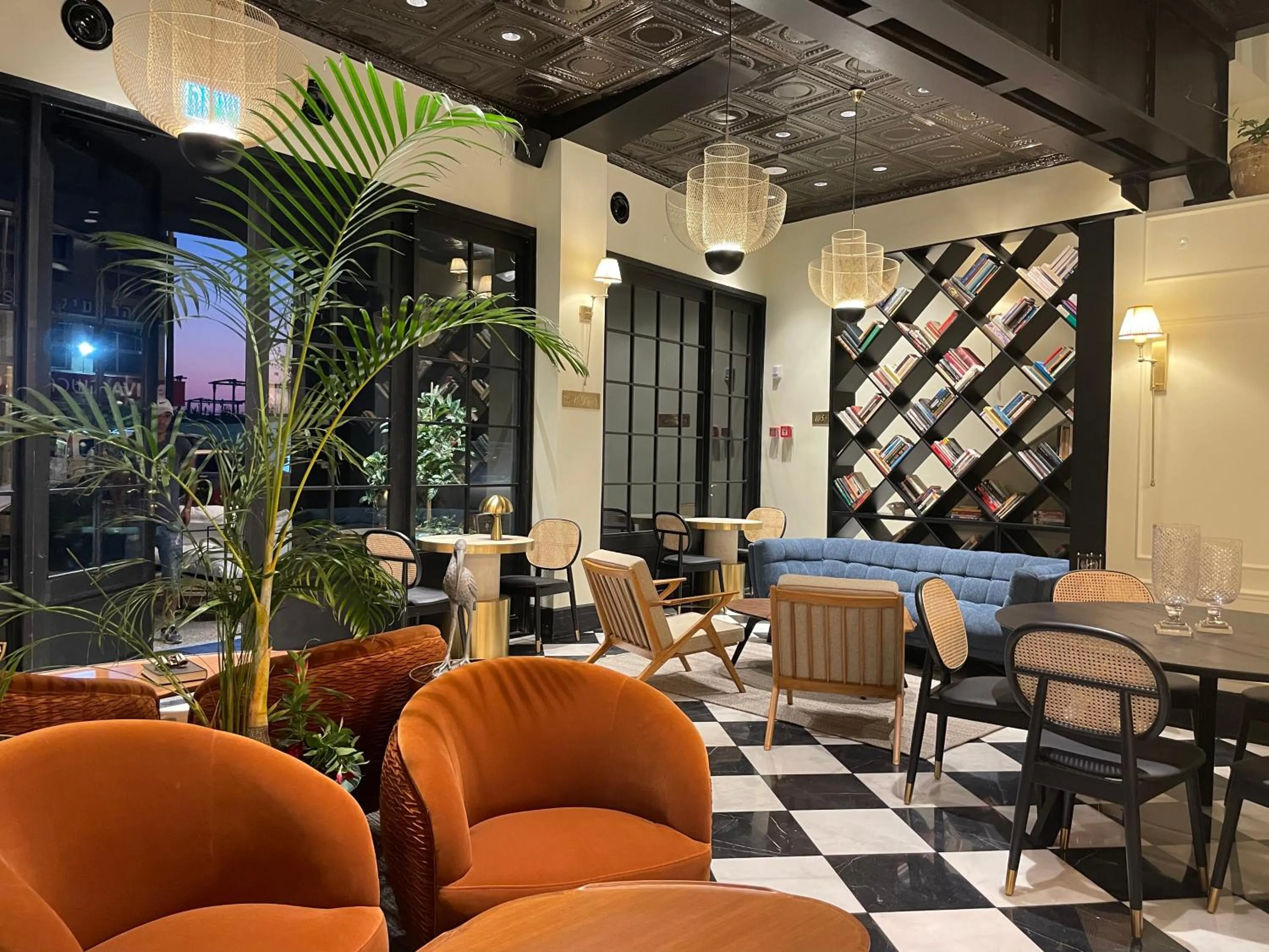 Lobby or reception in Villa Brown Tel-Aviv, a member of Brown Hotels