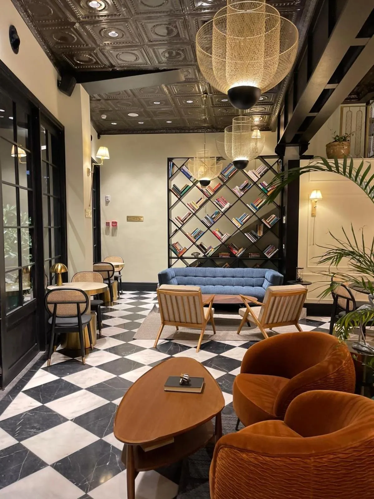 Lobby or reception in Villa Brown Tel-Aviv, a member of Brown Hotels