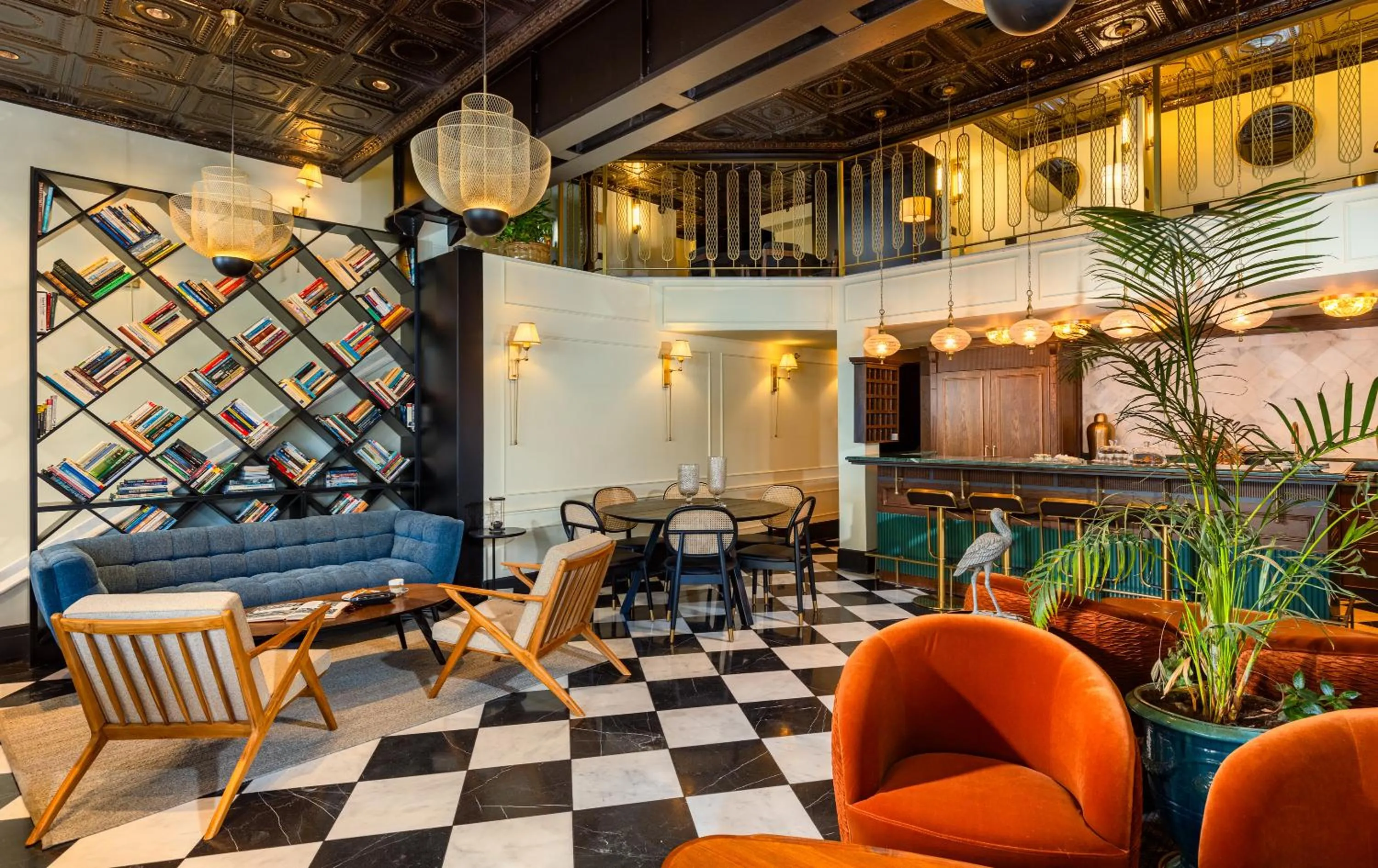 Lobby or reception in Villa Brown Tel-Aviv, a member of Brown Hotels