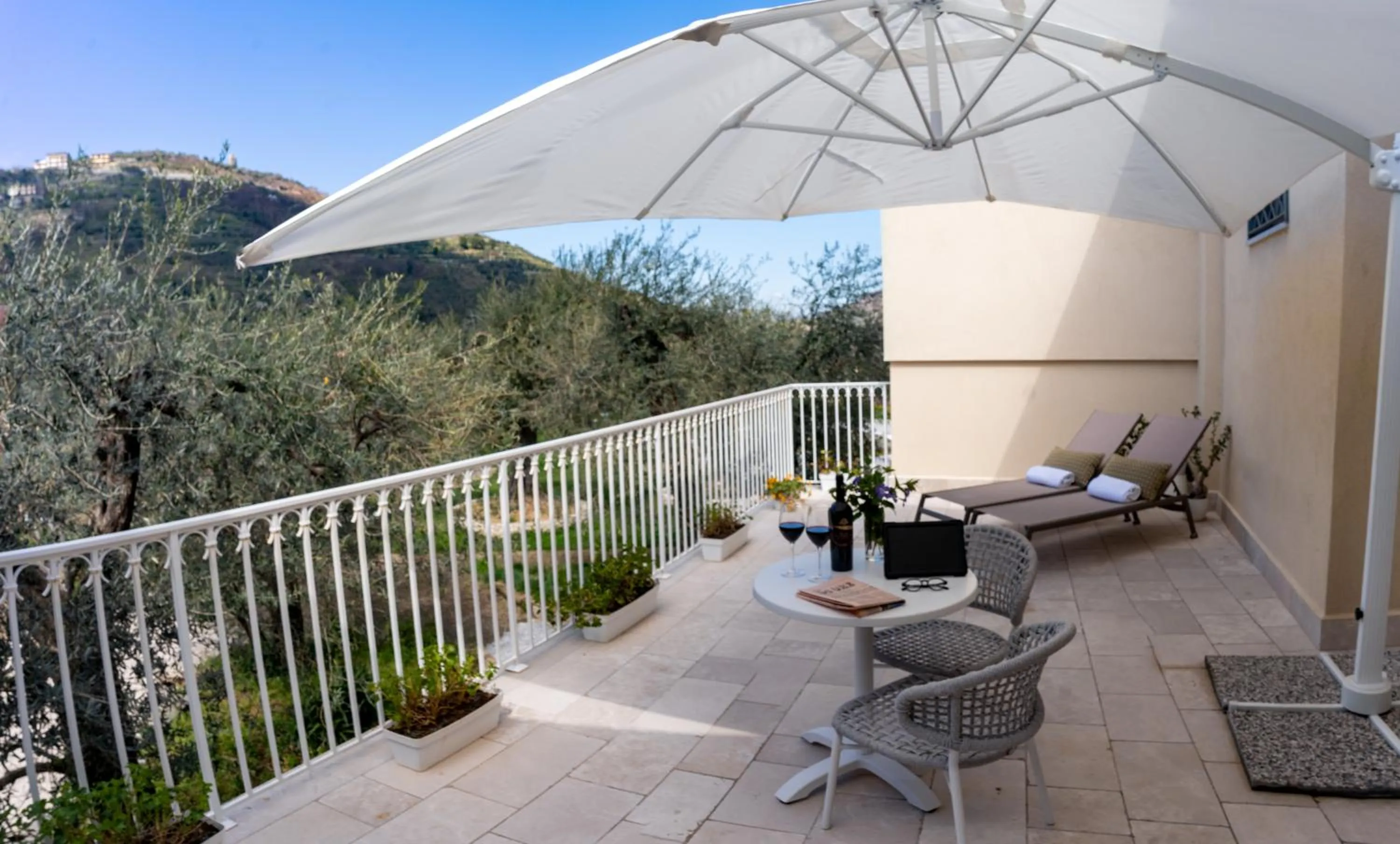 Natural landscape in Tenuta Miranda Agriresort