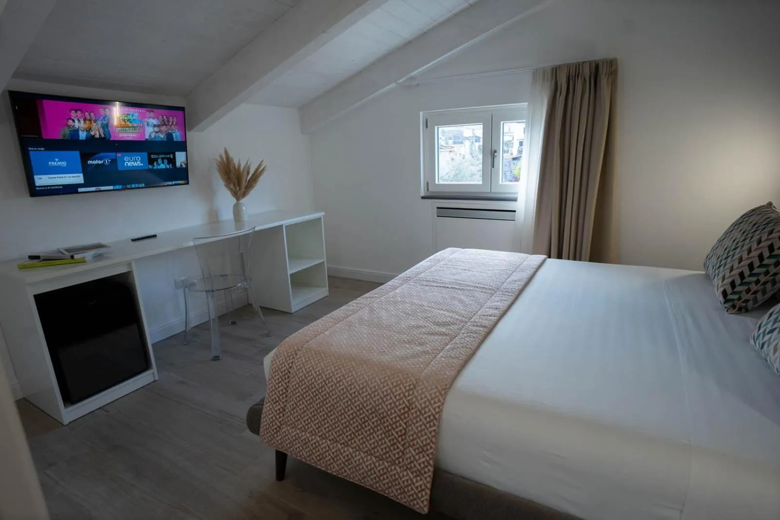 TV and multimedia, Bed in Tenuta Miranda Agriresort