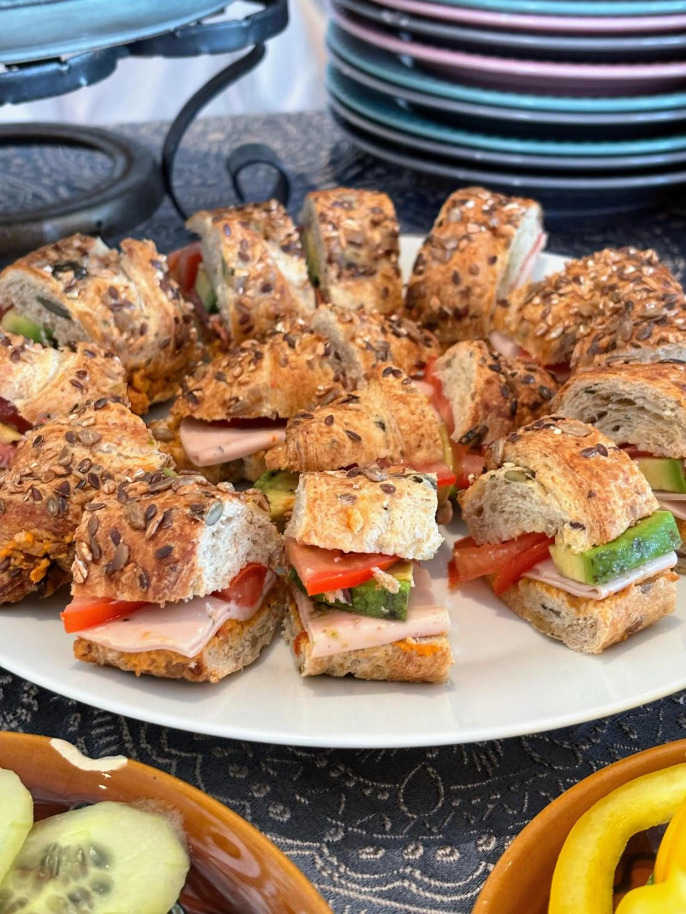 Buffet breakfast in Garden Hotel Primavera