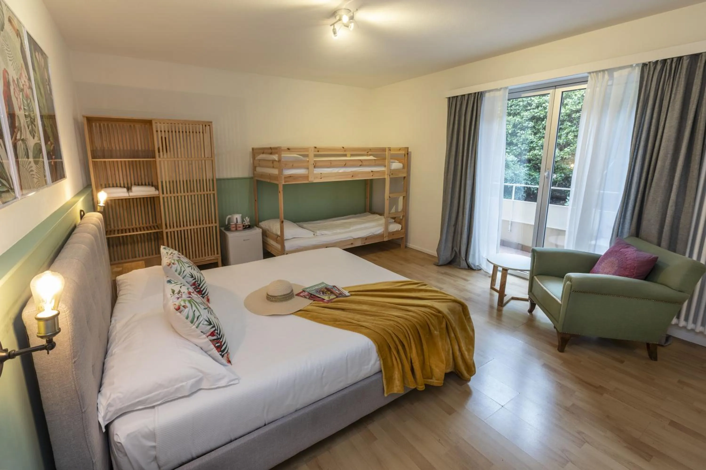 Bed in Garden Hotel Primavera