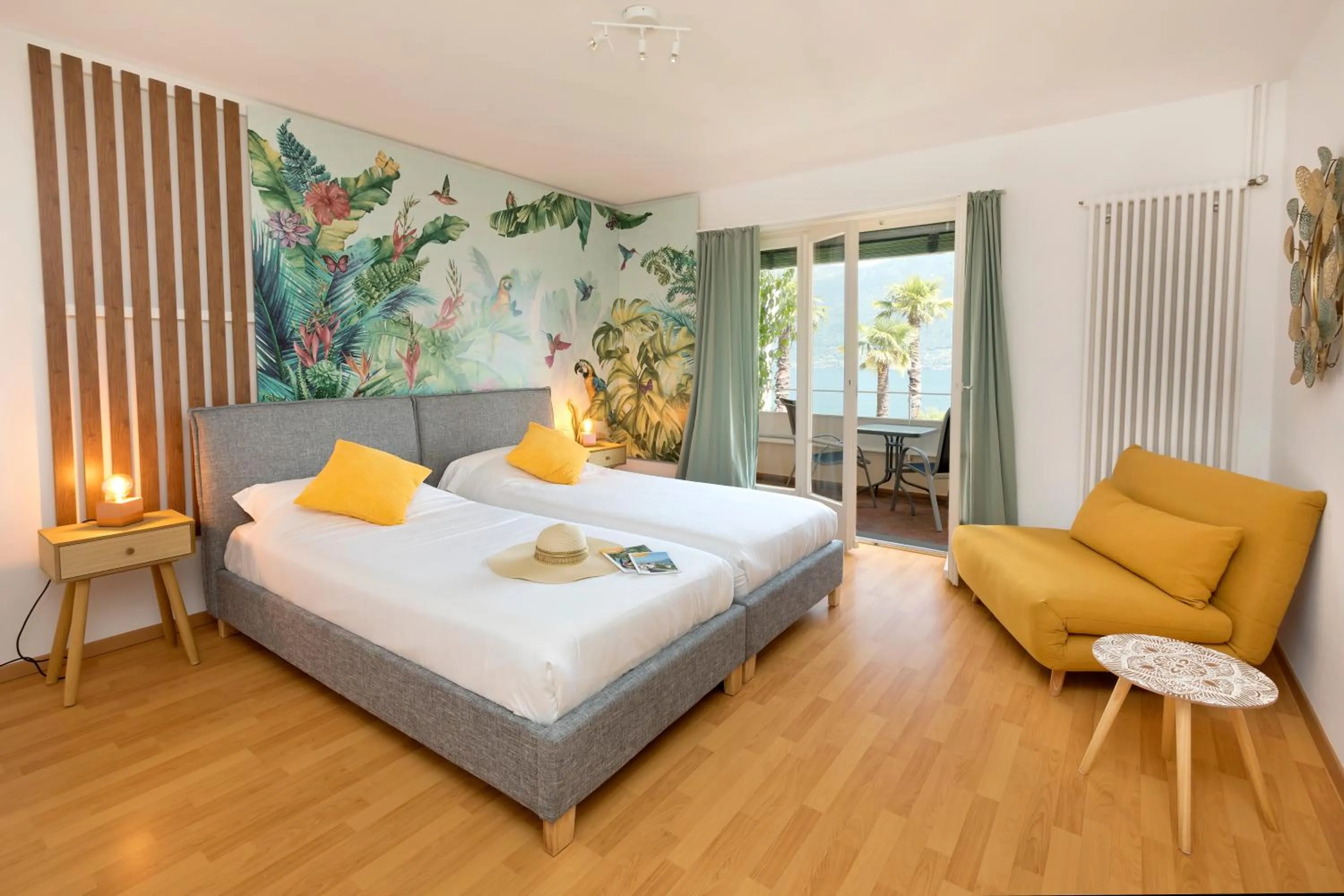 Photo of the whole room, Bed in Garden Hotel Primavera