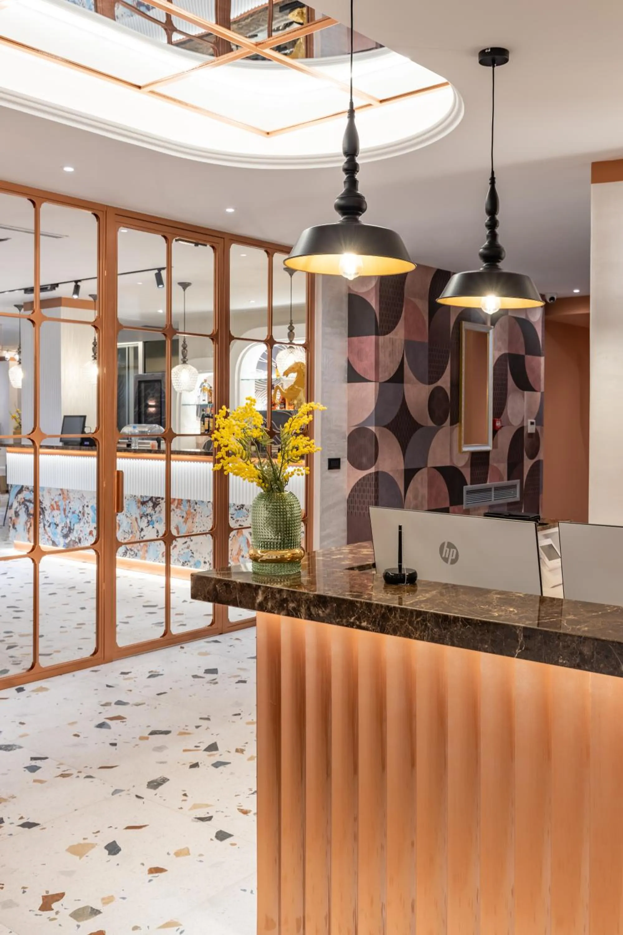 Lobby or reception in Giulia Albérgo Hotel