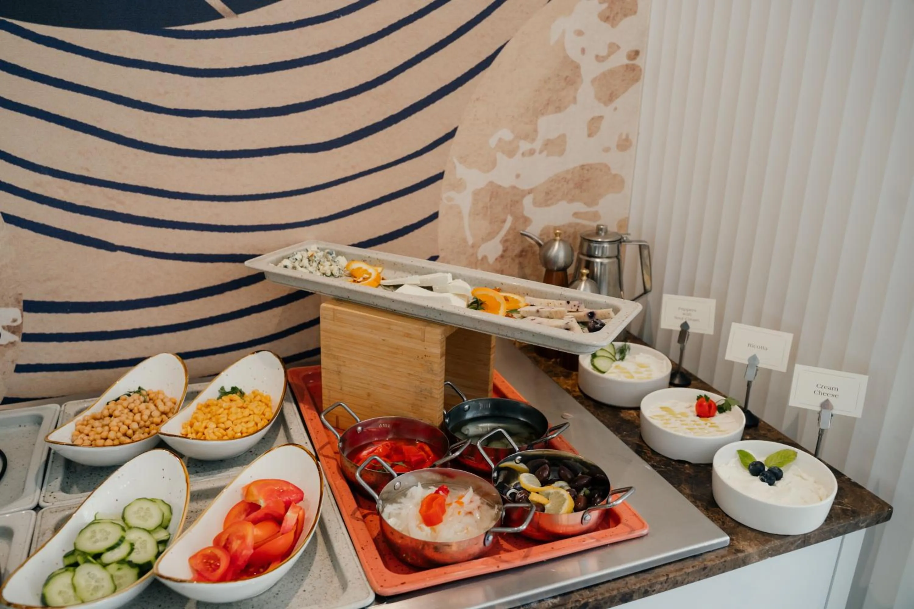 Buffet breakfast in Moenia Boutique Hotel