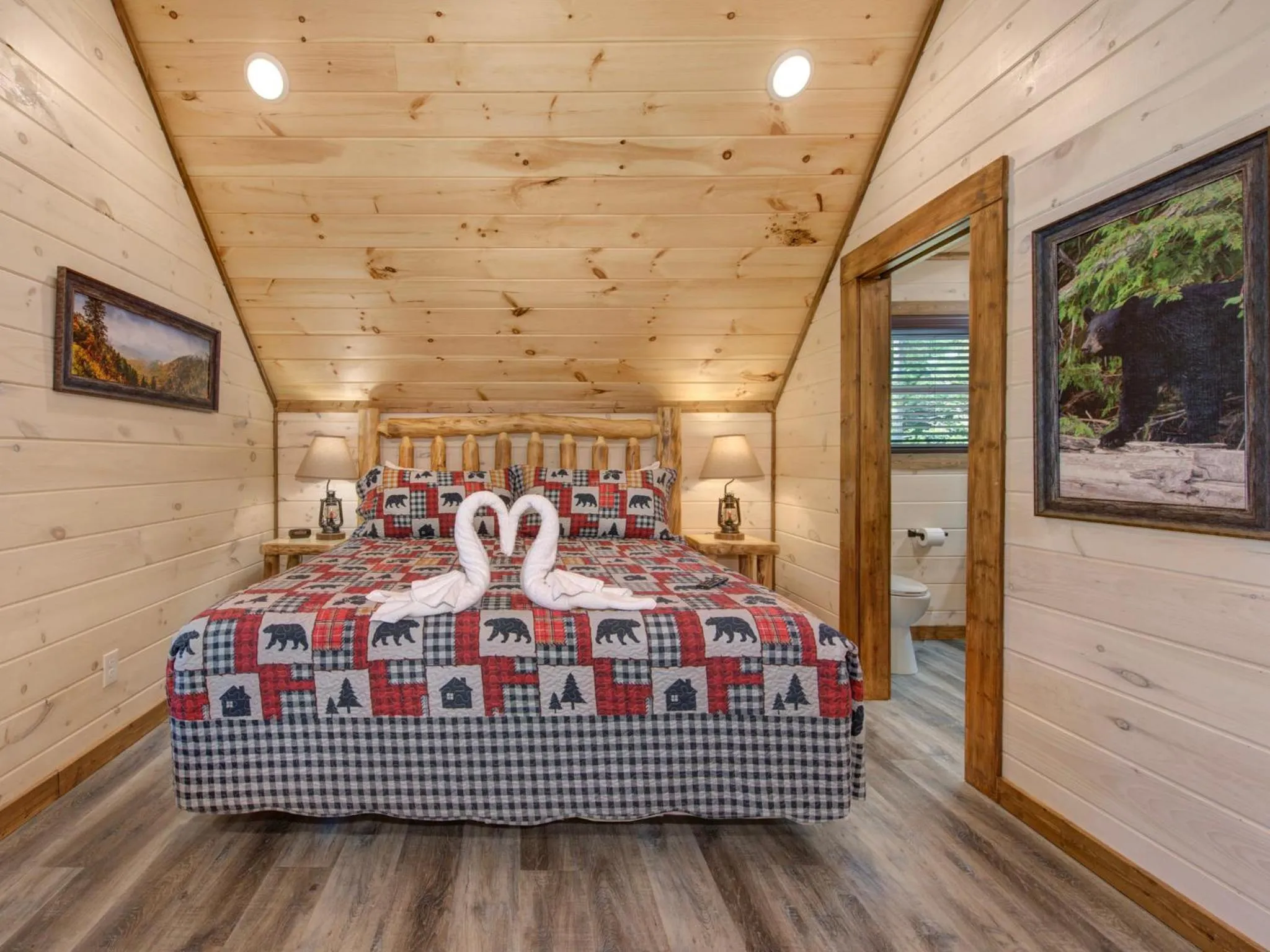 Bedroom, Bed in Three Little Bears