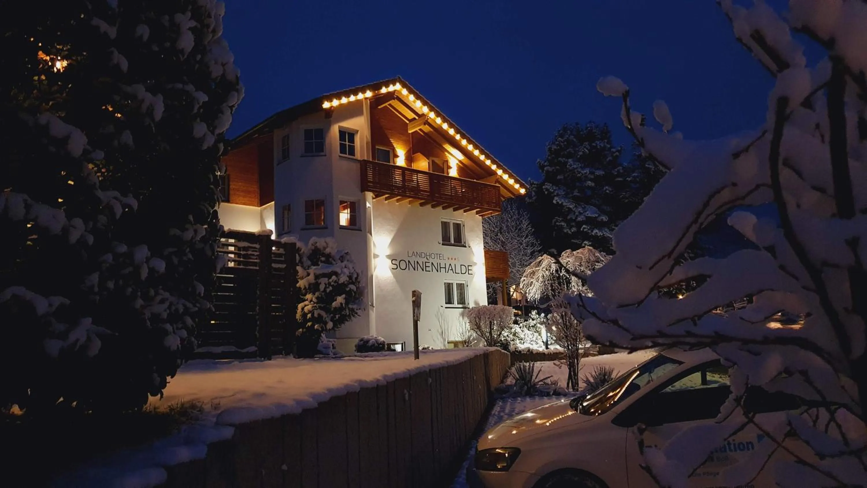 Property building in Landhotel Sonnenhalde