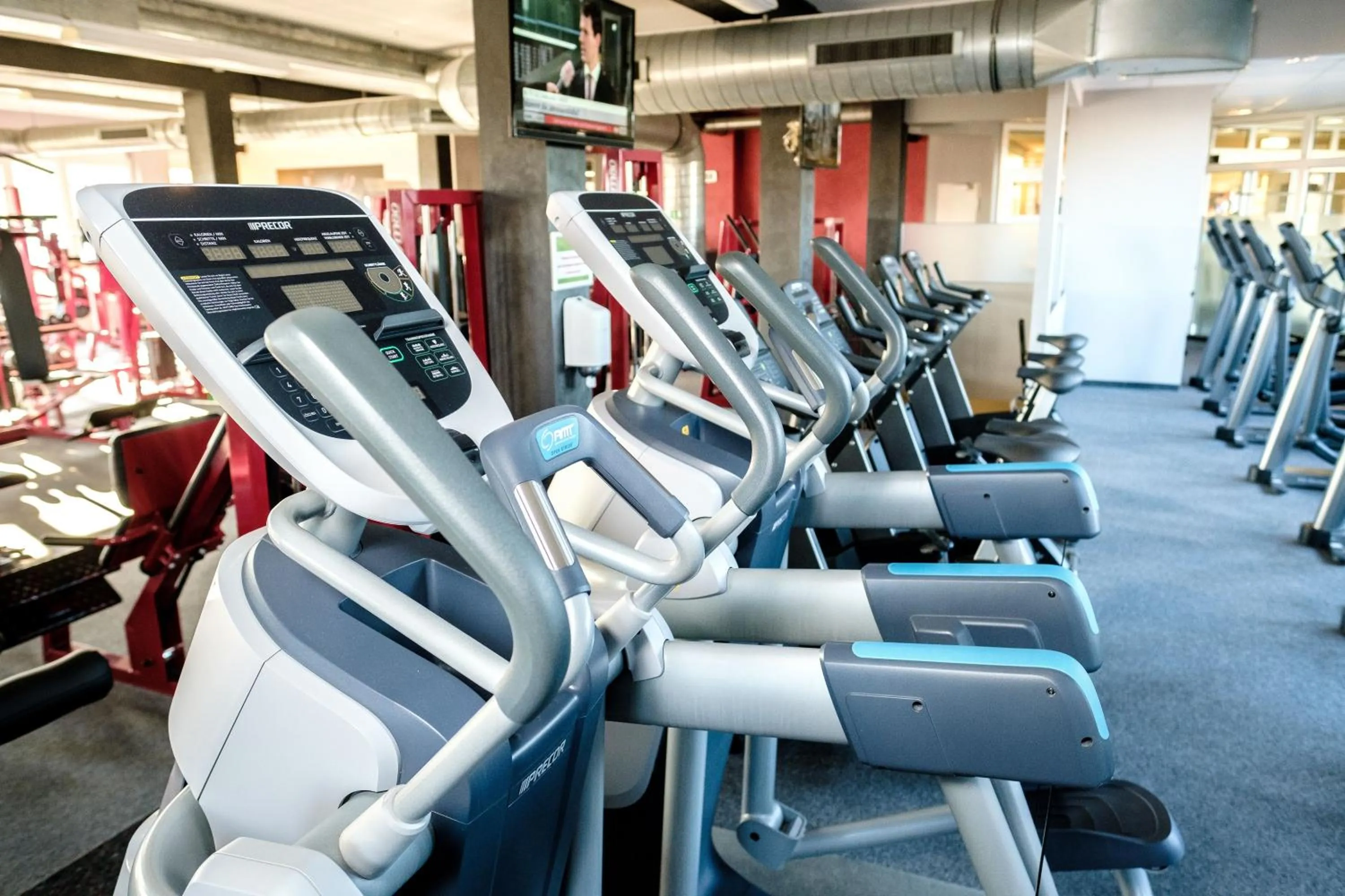 Fitness centre/facilities in Hotel Sportwelt Radeberg