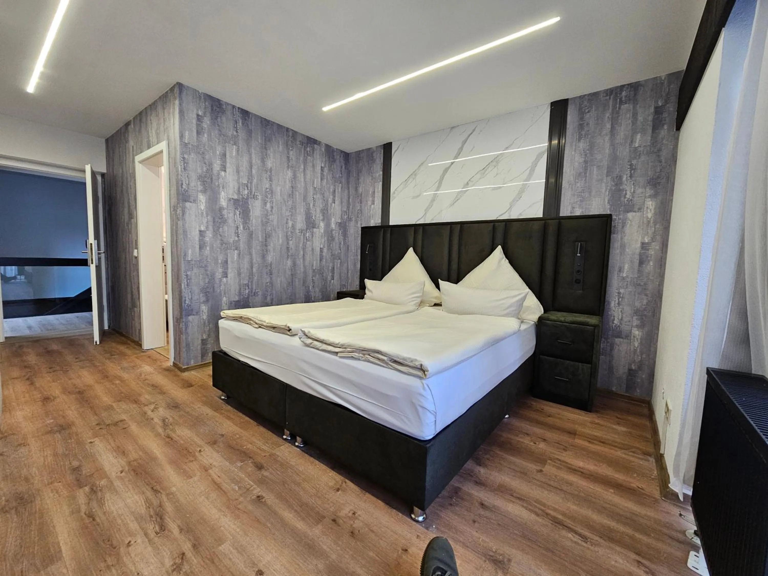 Bed in Hotel Paffhausen