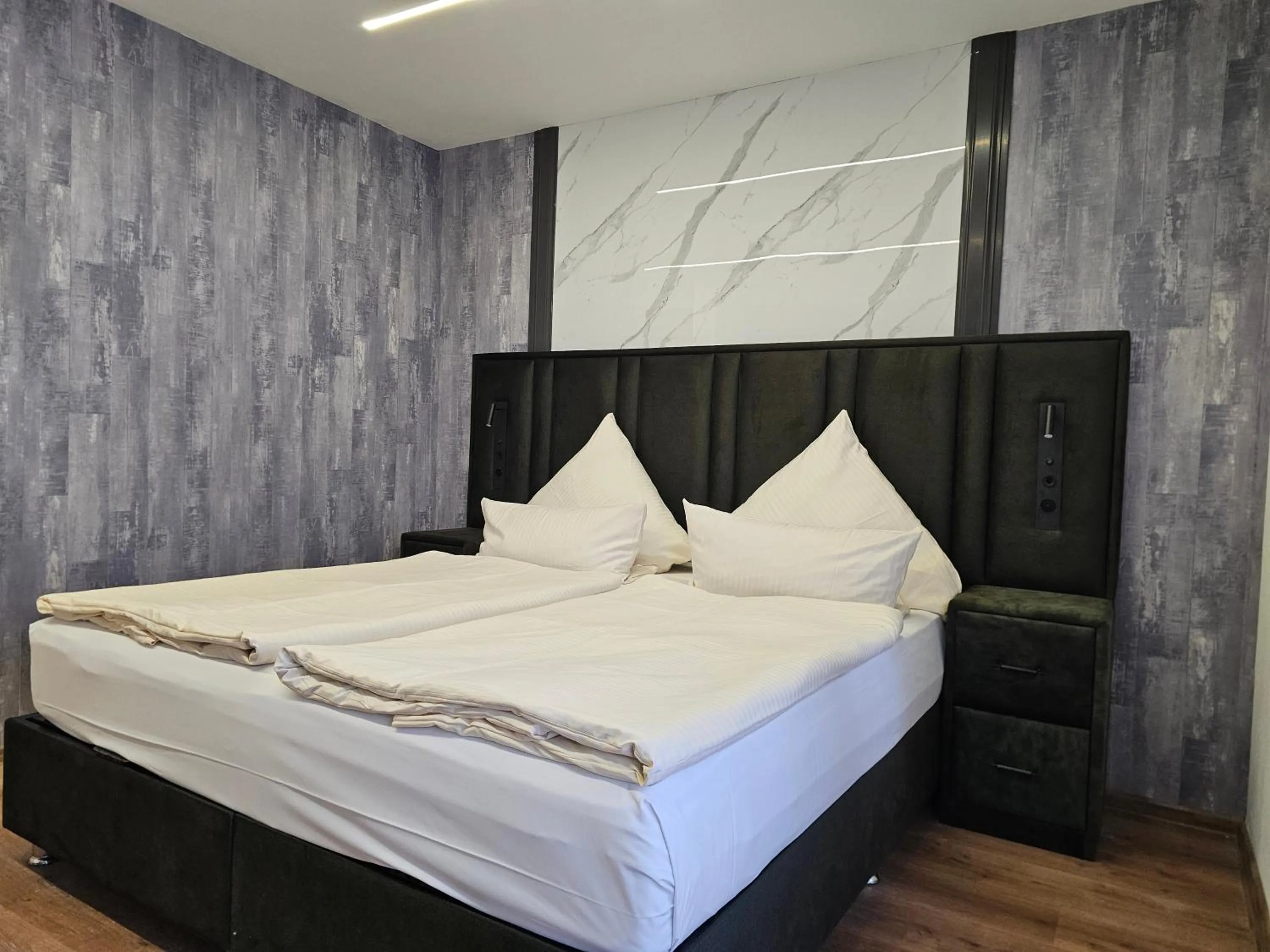 Bed in Hotel Paffhausen