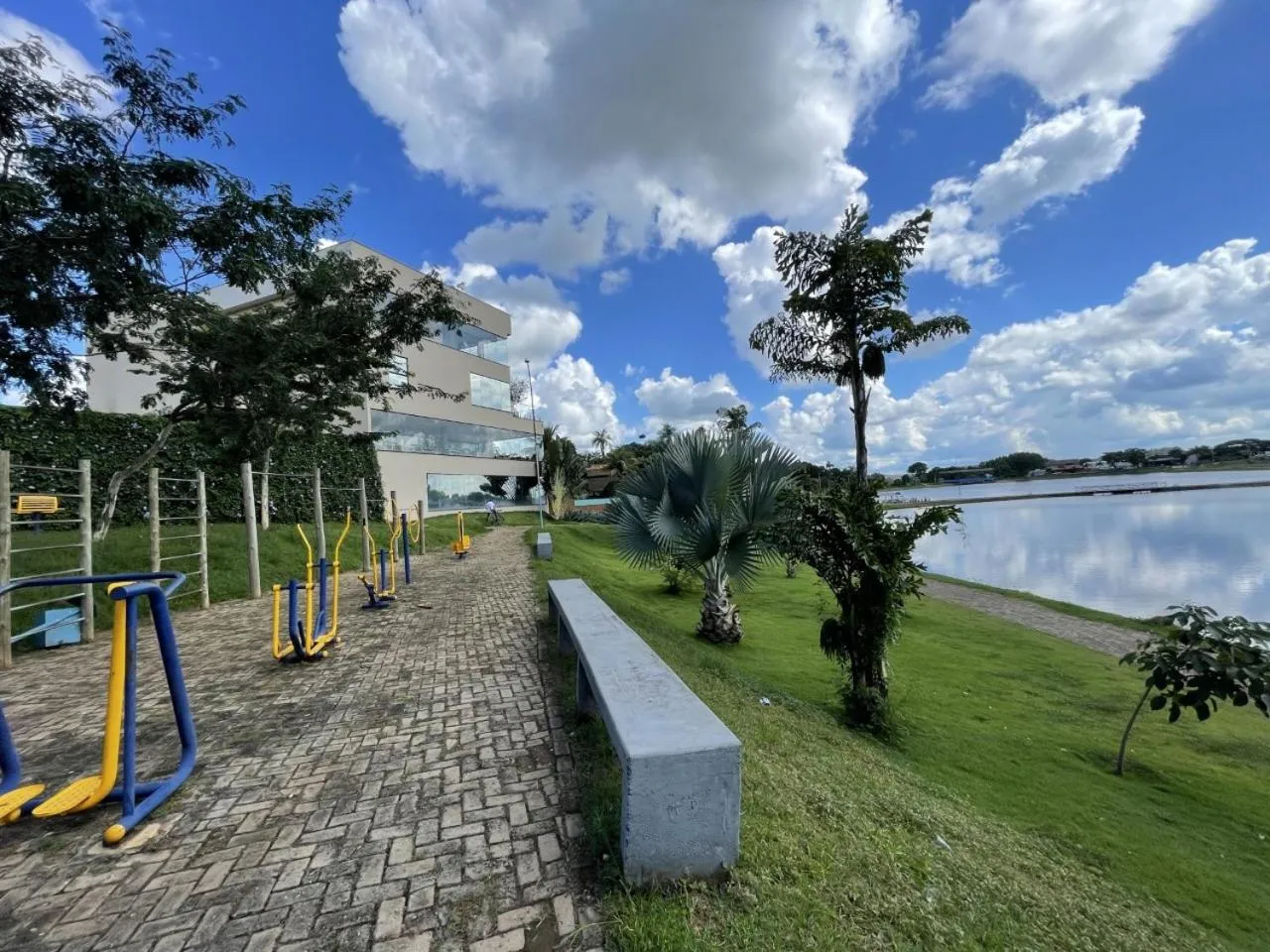 Children play ground in Hotel do Lago