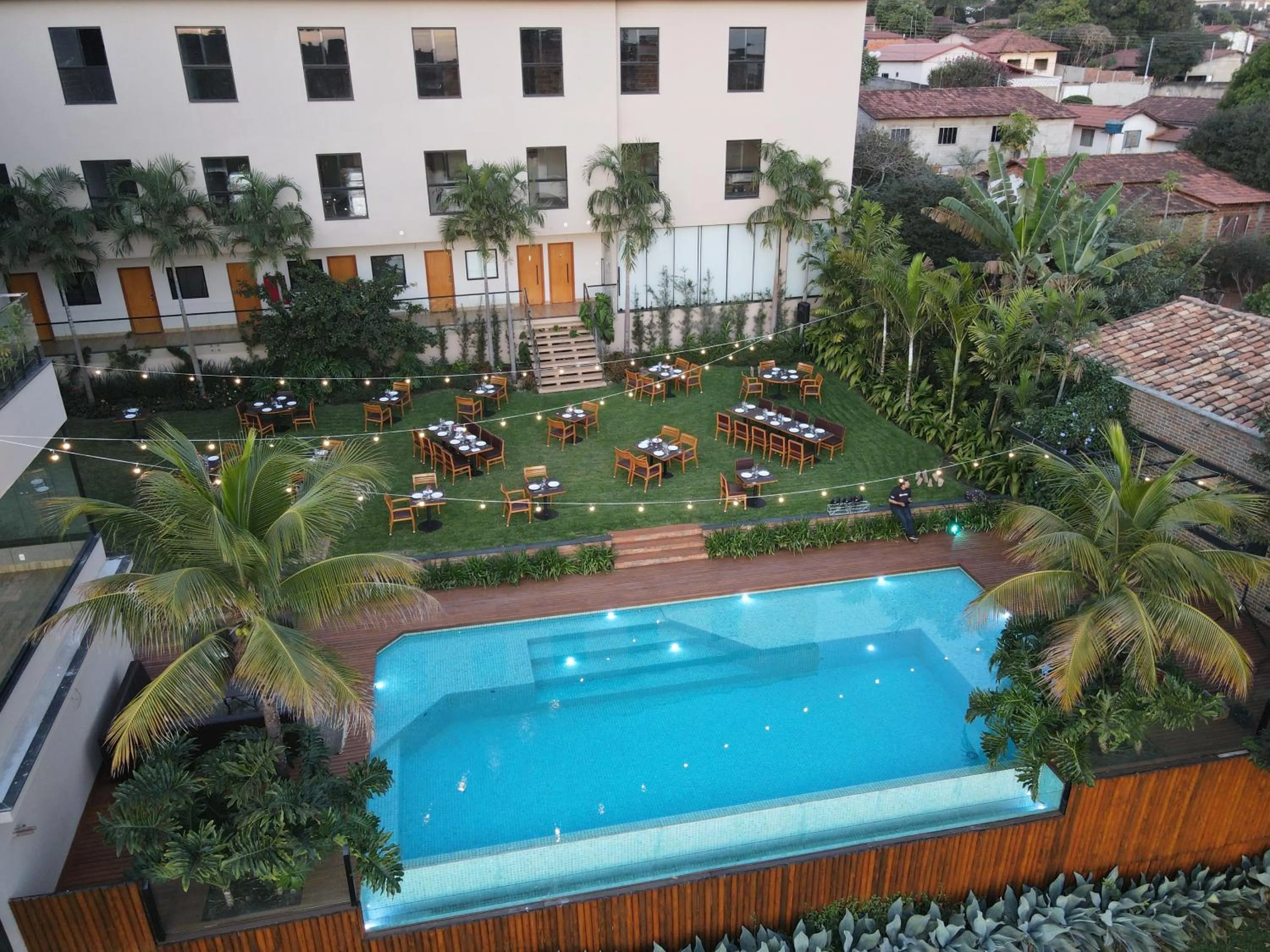 Bird's eye view in Hotel do Lago