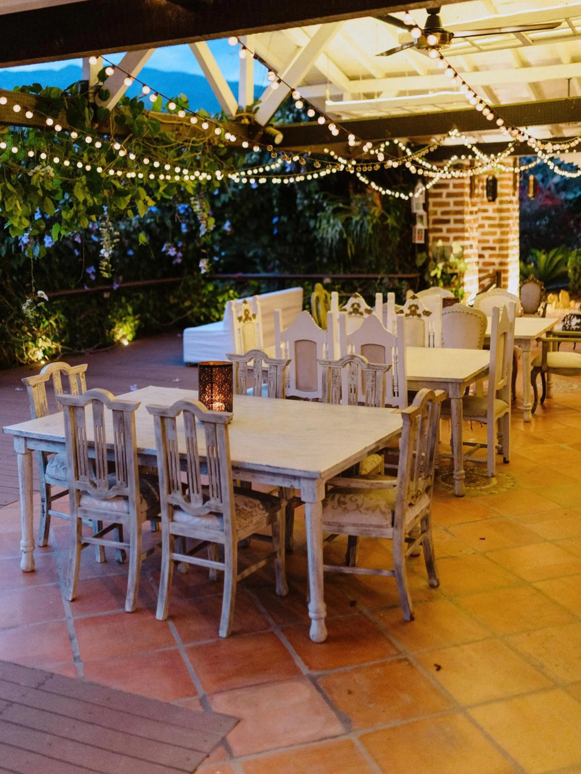Dining area in Hotel Kalma