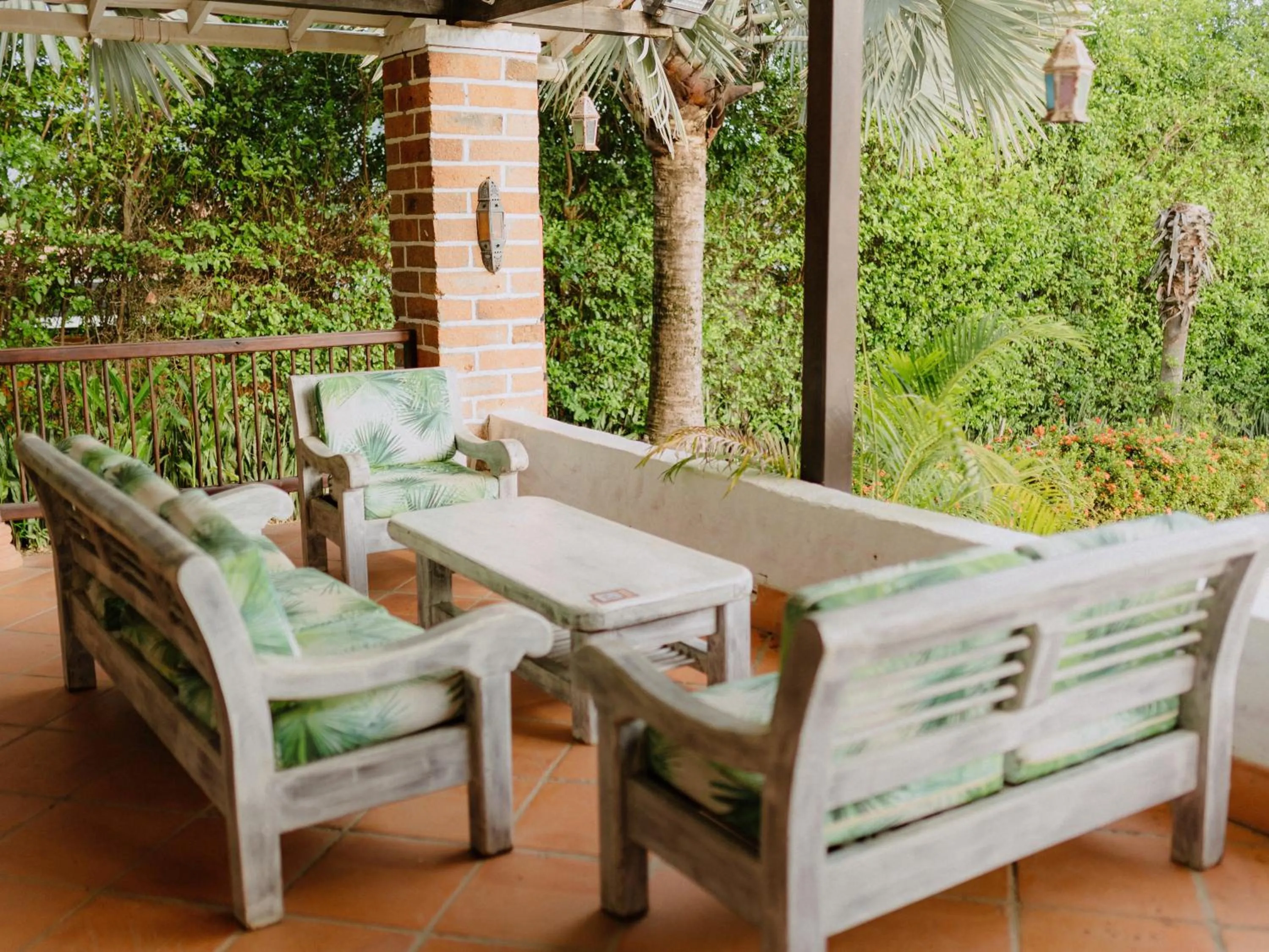 Seating area in Hotel Kalma