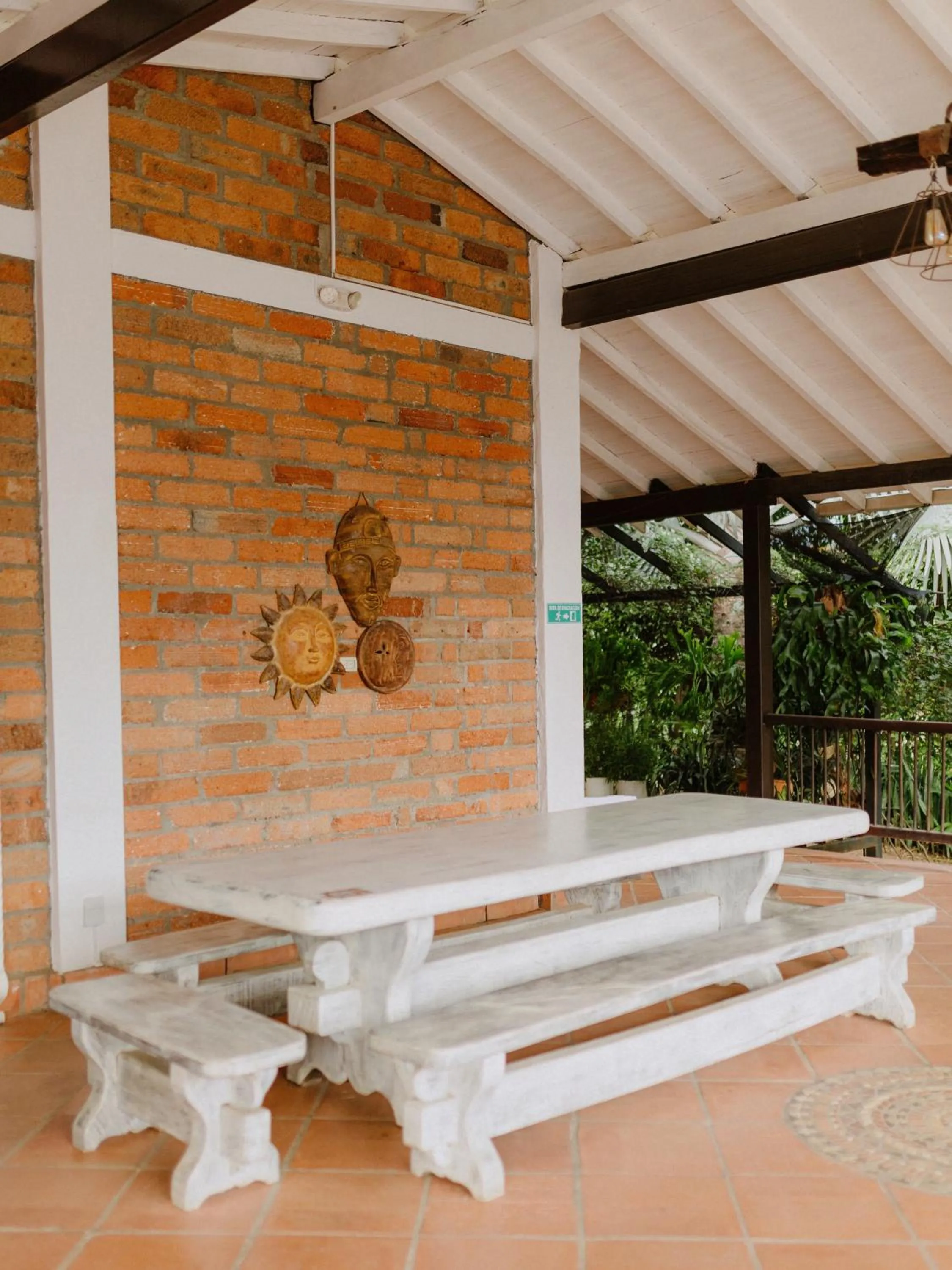 Dining area in Hotel Kalma