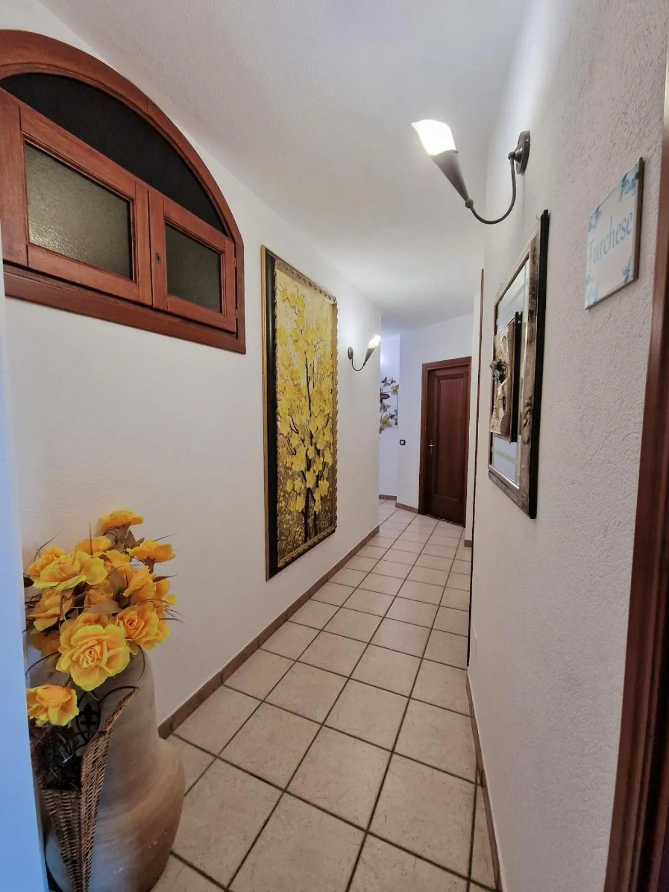 Decorative detail in B&B Ametista