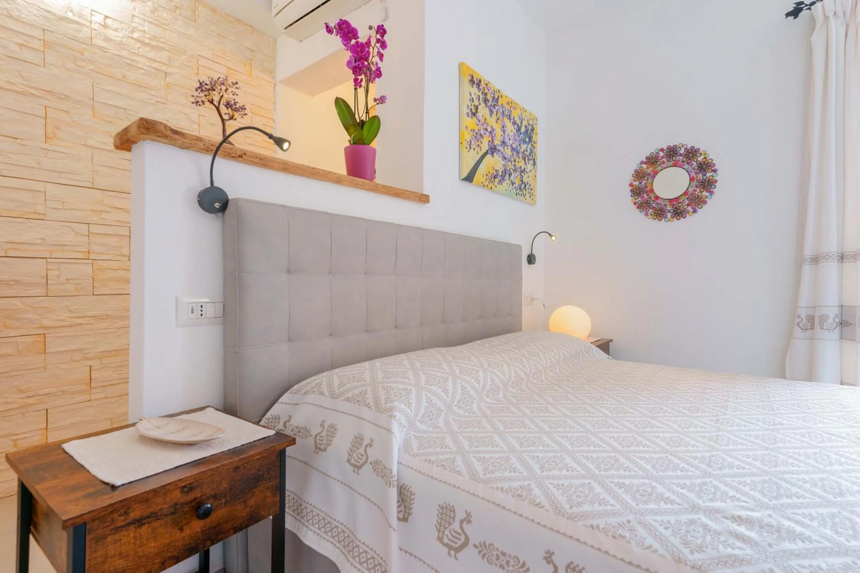 Bedroom, Bed in B&B Ametista