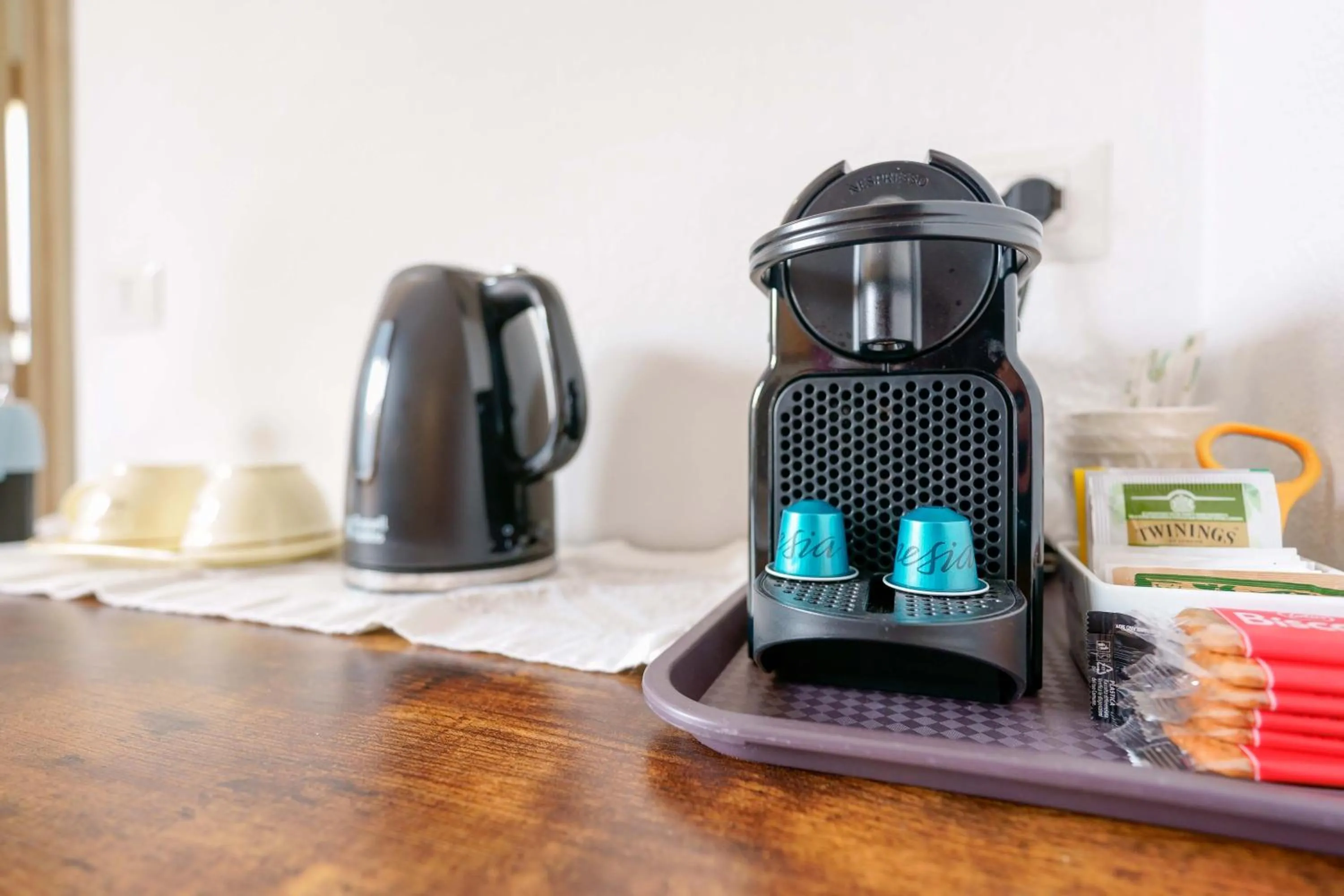 Coffee/tea facilities in B&B Ametista
