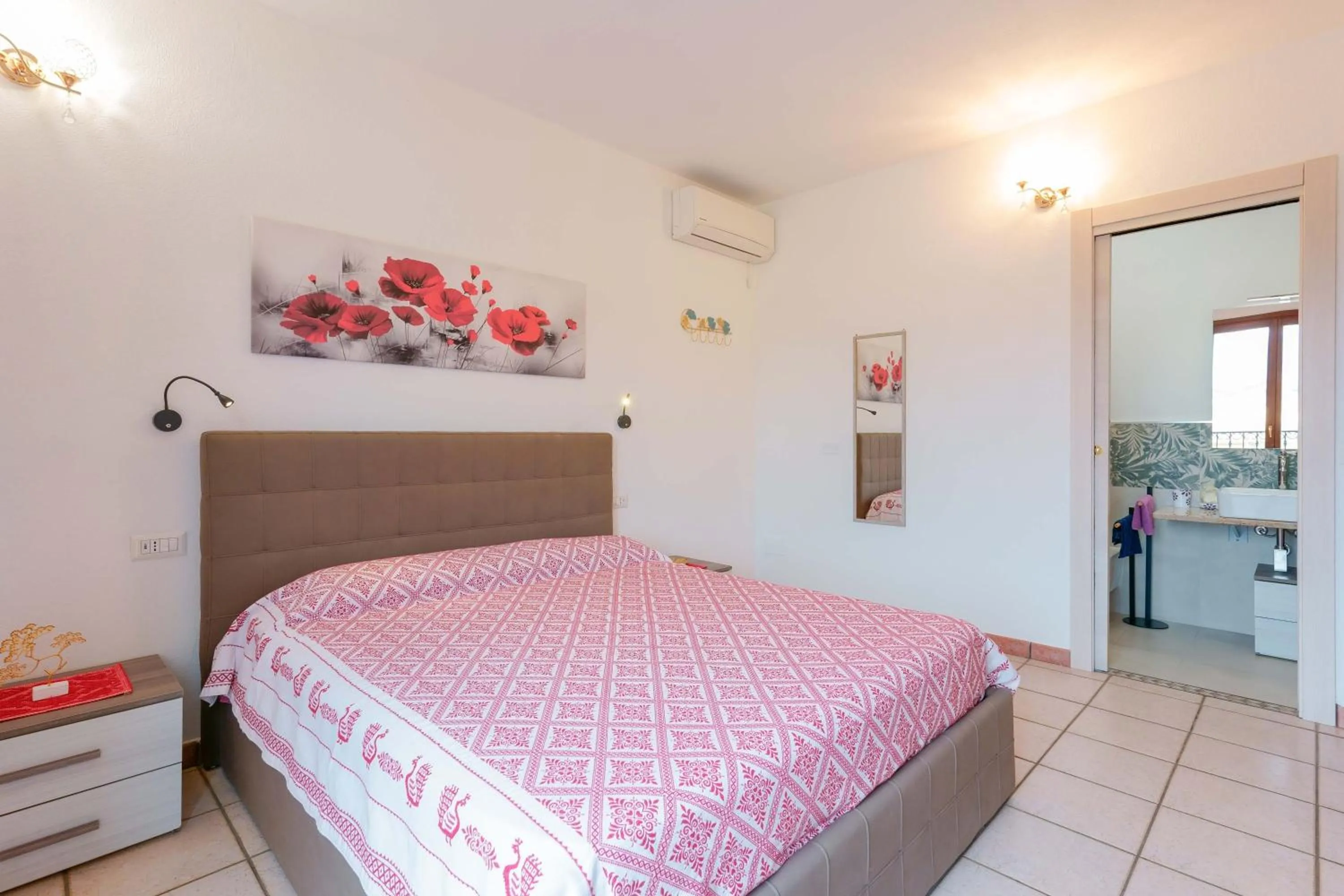 Bedroom, Bed in B&B Ametista