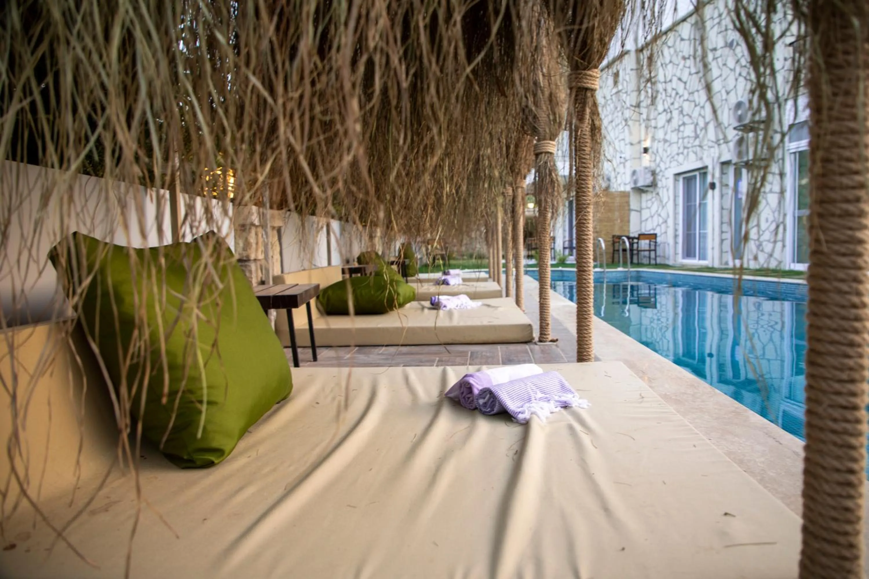 Swimming pool in Urla 1867 Hotel