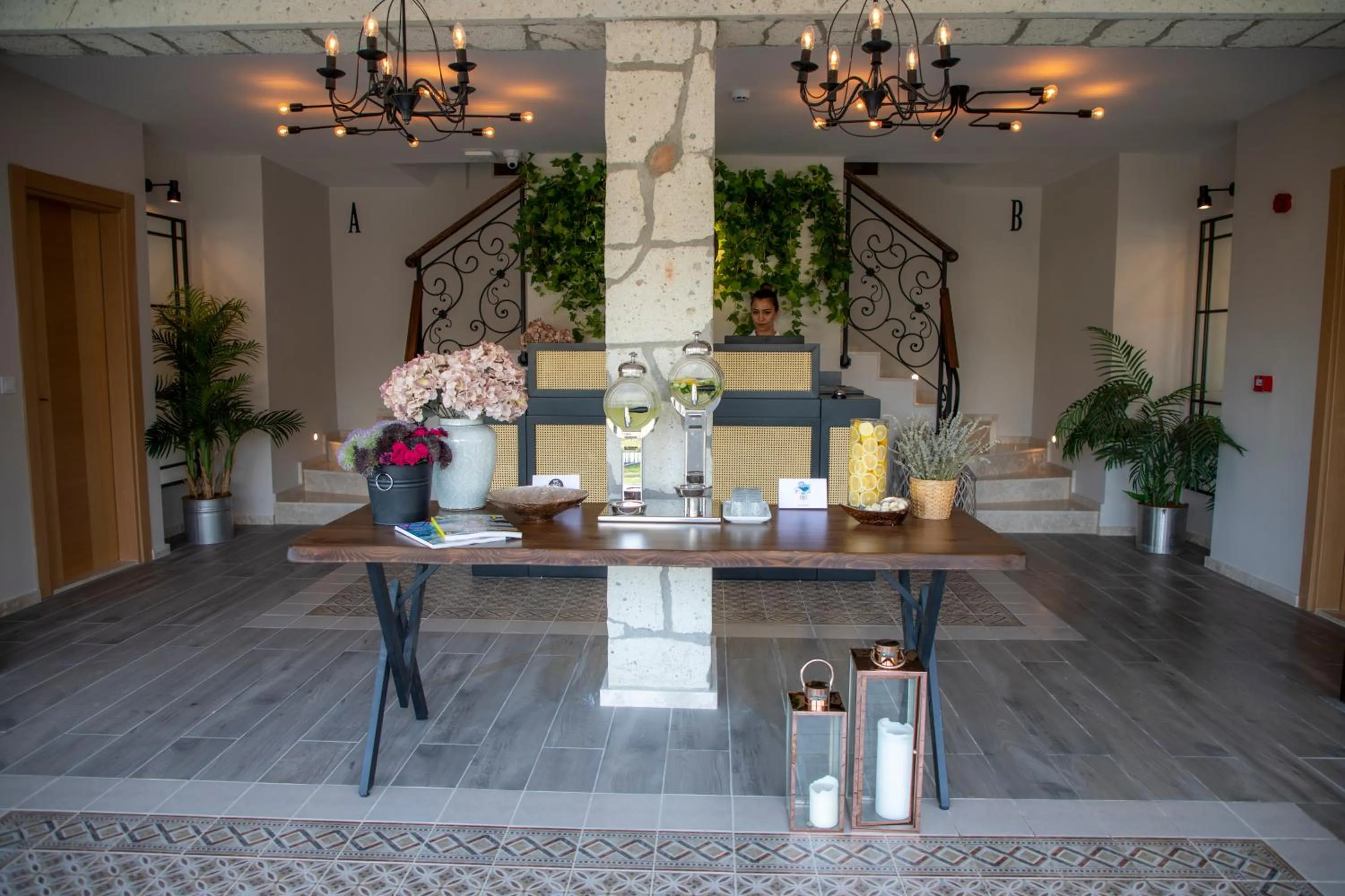 Lobby or reception in Urla 1867 Hotel