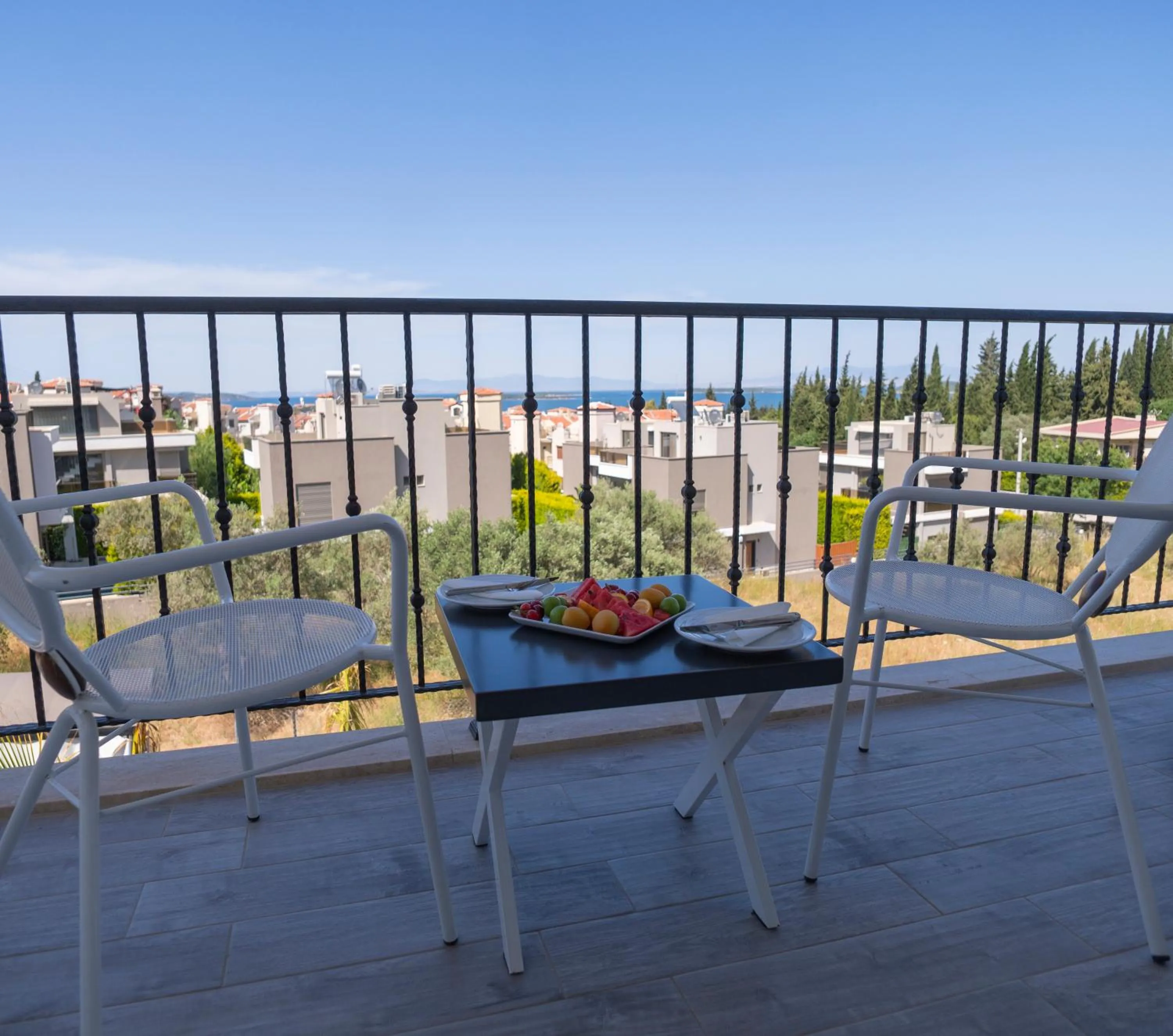 Balcony/Terrace in Urla 1867 Hotel