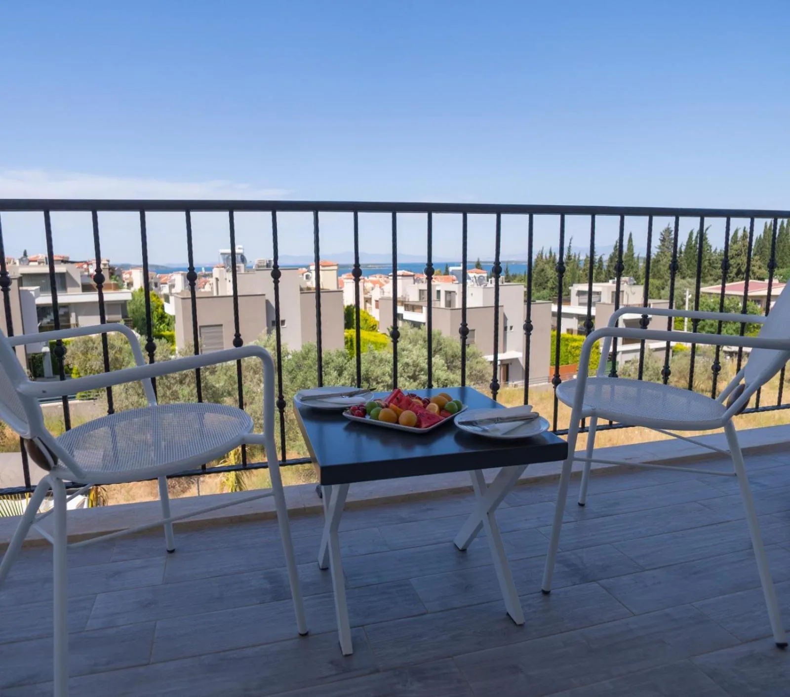 Balcony/Terrace in Urla 1867 Hotel
