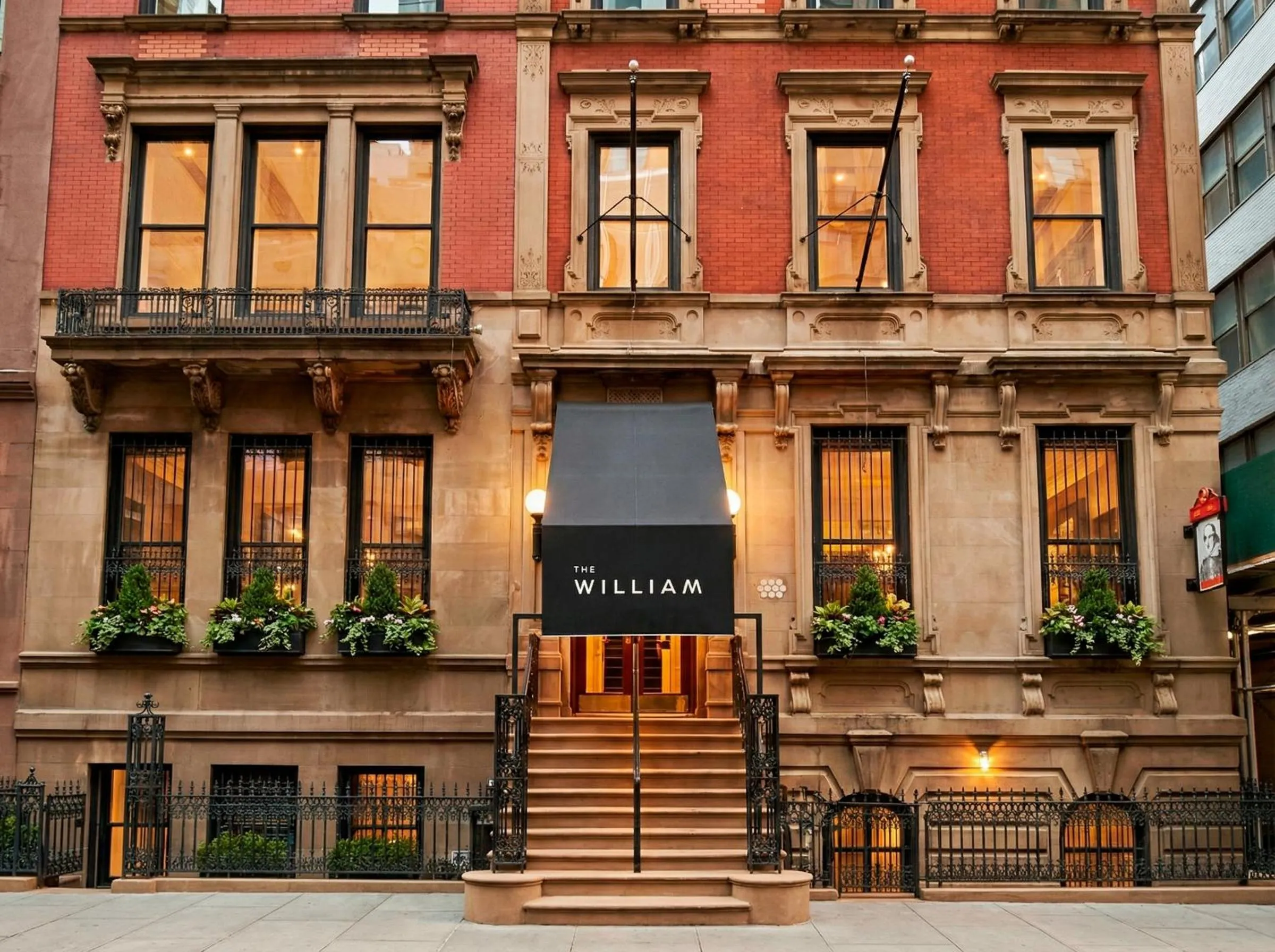 Property building in The William Hotel Midtown, New York