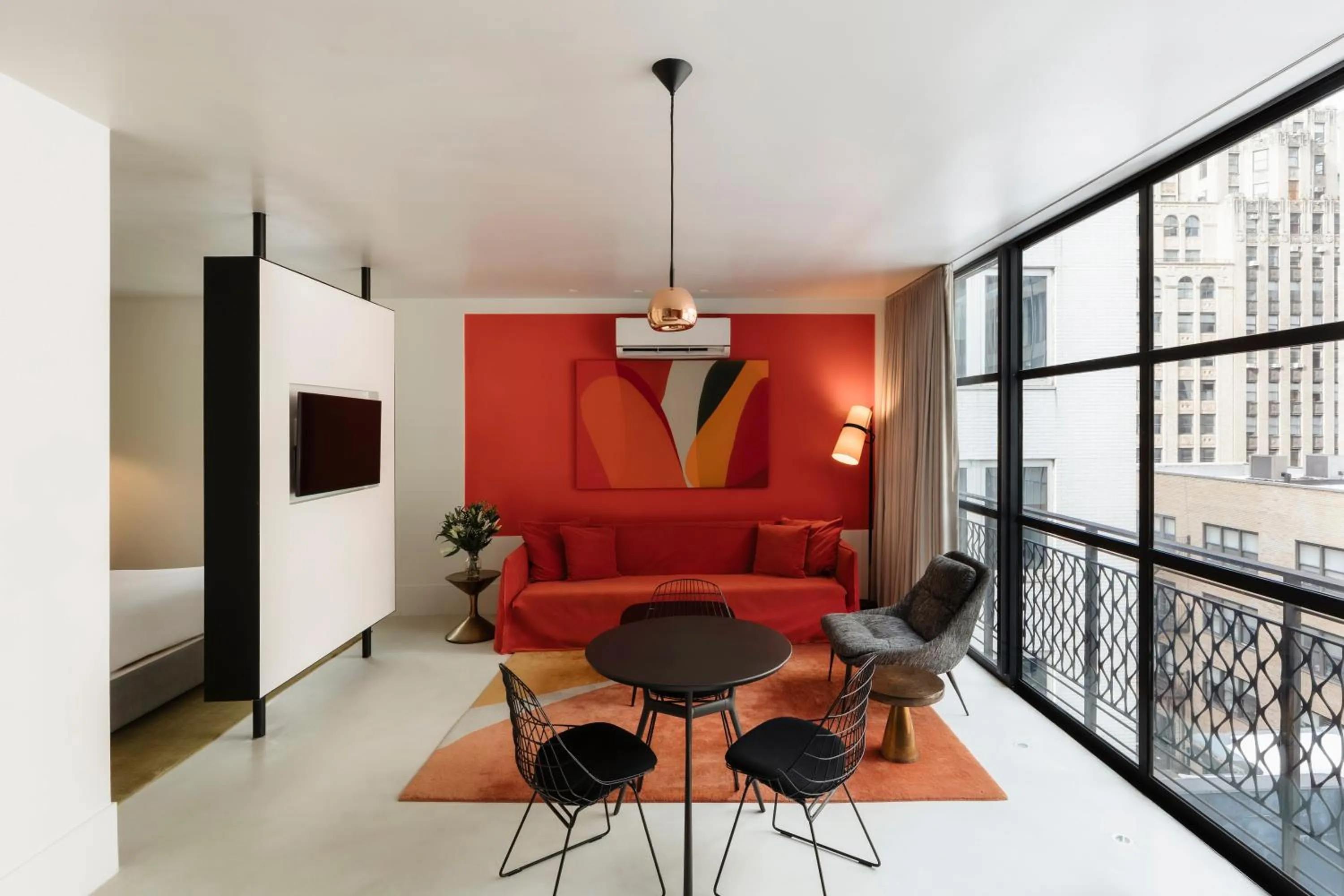 Living room in The William Hotel Midtown, New York