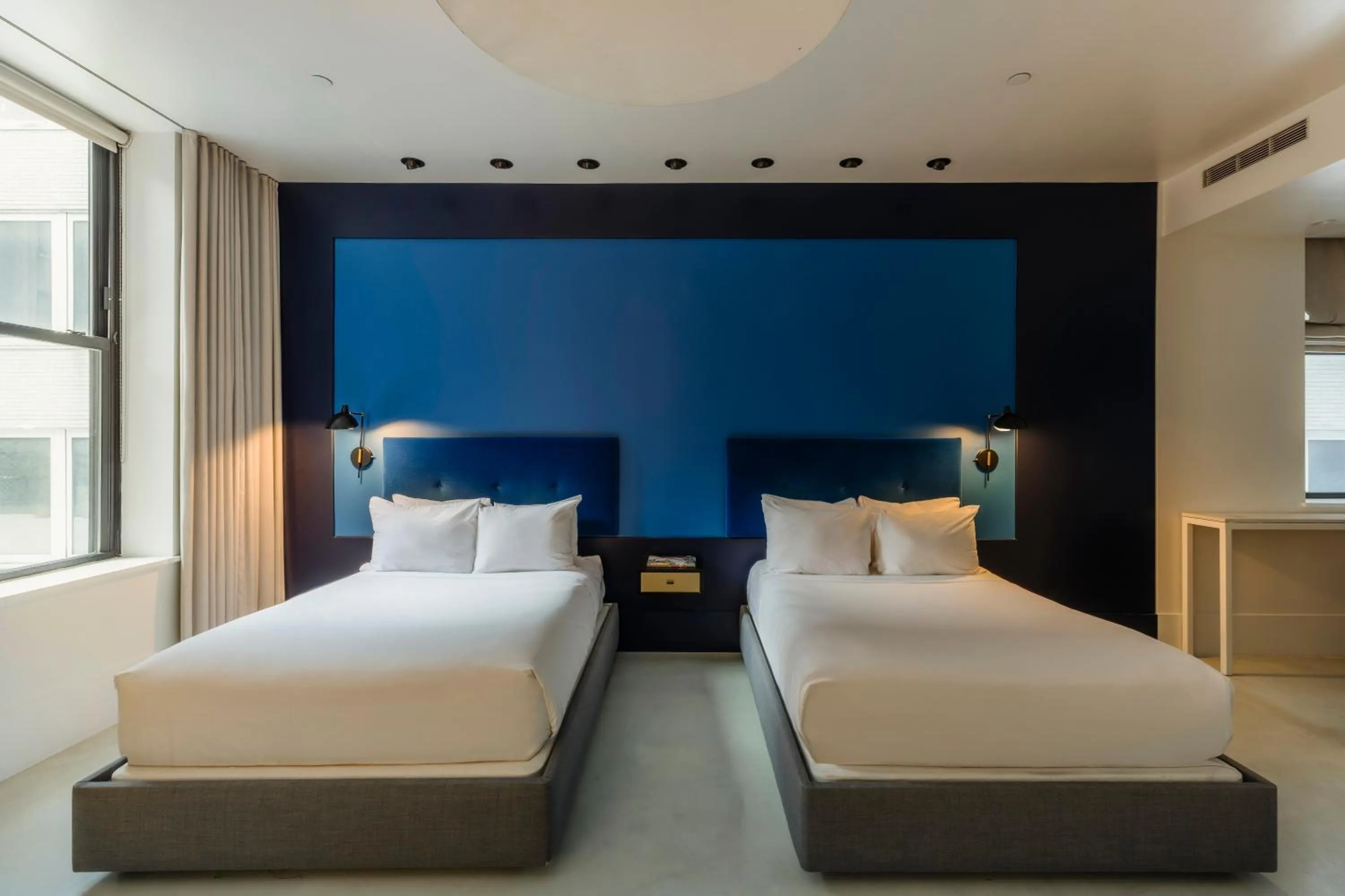 Bed in The William Hotel Midtown, New York