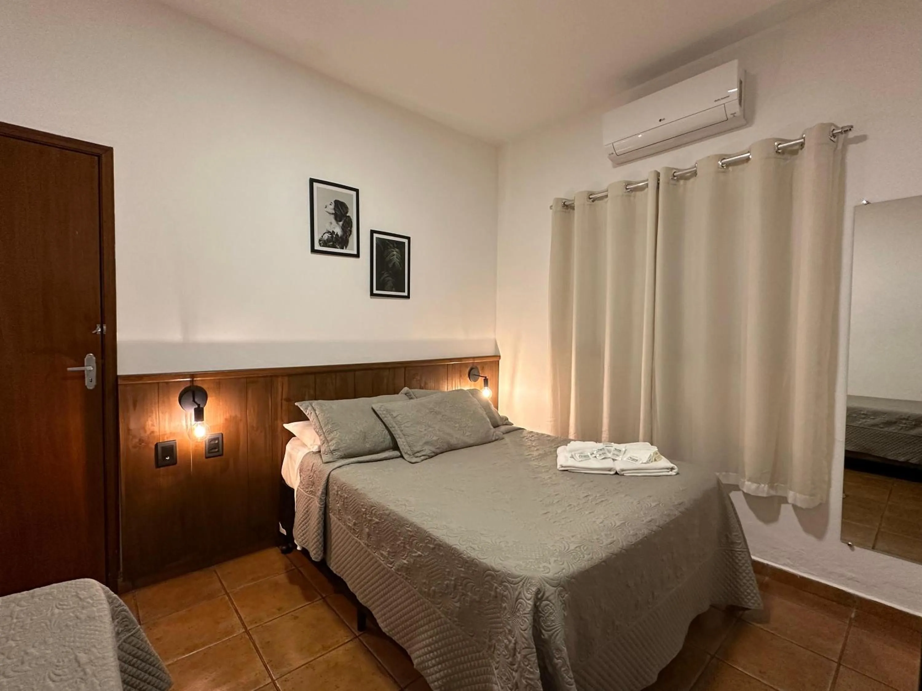 Bed in Hotel Morro De Santo Agostinho