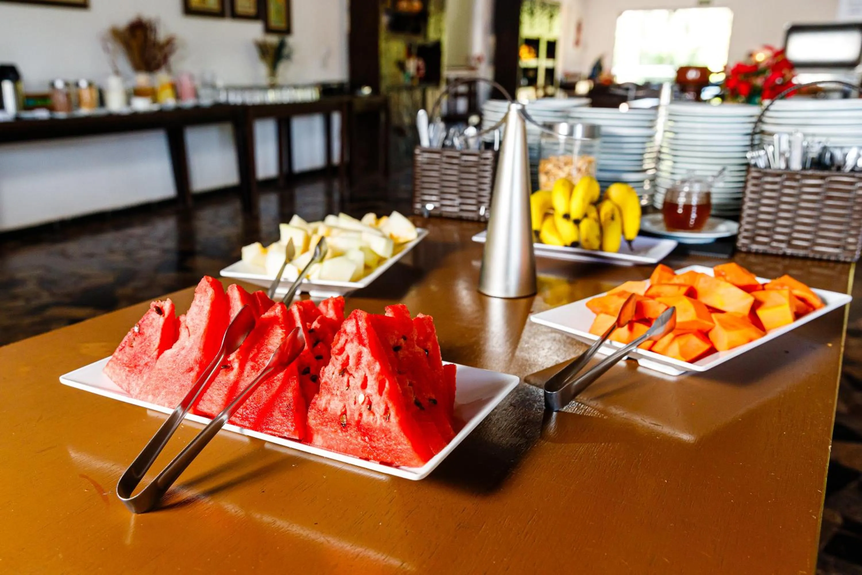 Food and drinks in Hotel Morro De Santo Agostinho