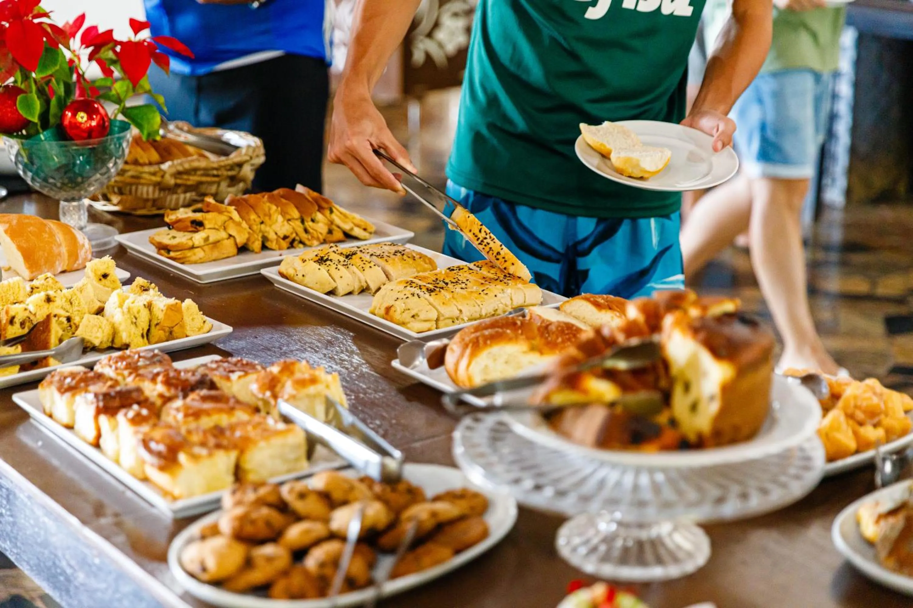 Food and drinks in Hotel Morro De Santo Agostinho