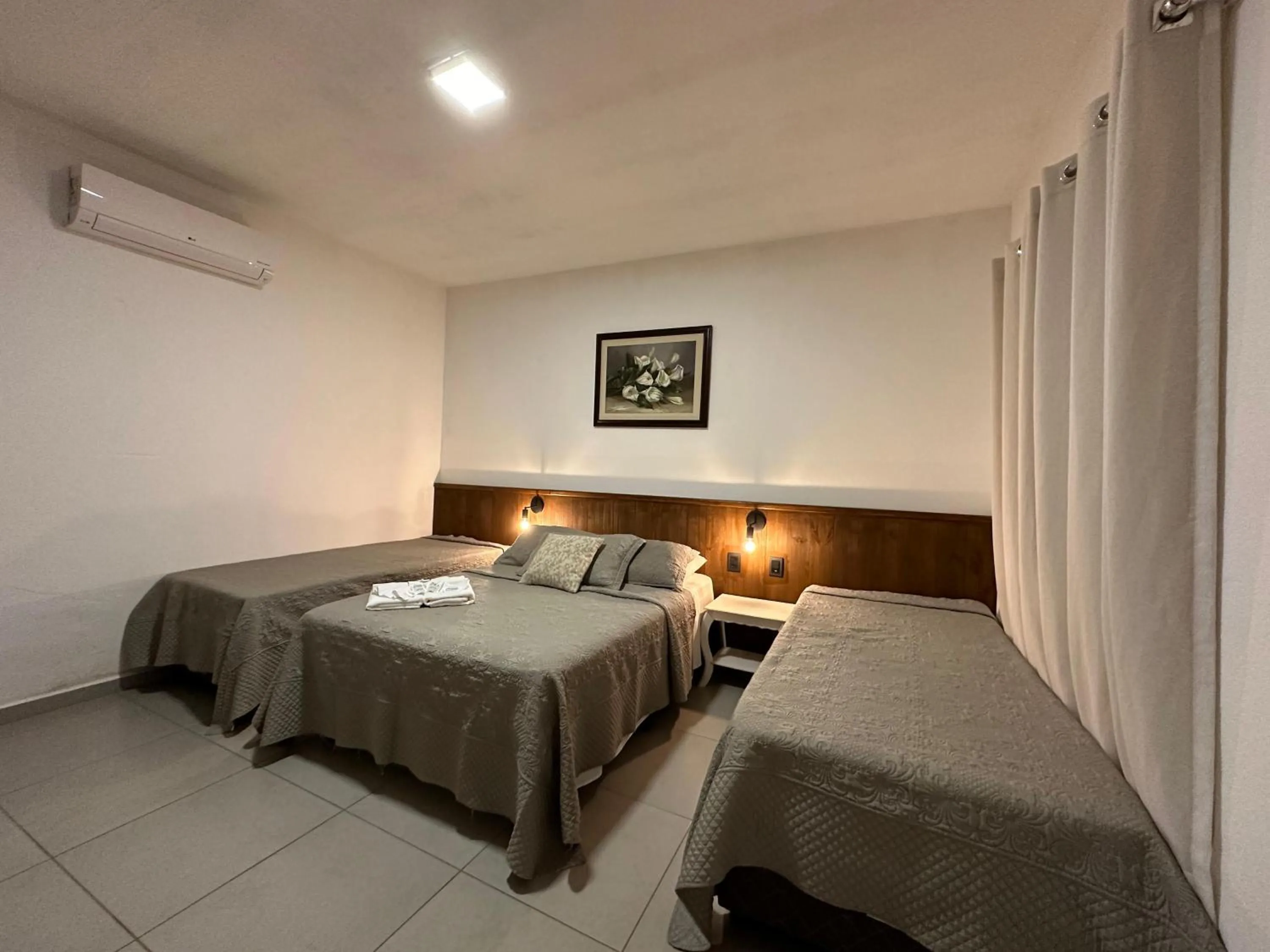 Bed in Hotel Morro De Santo Agostinho