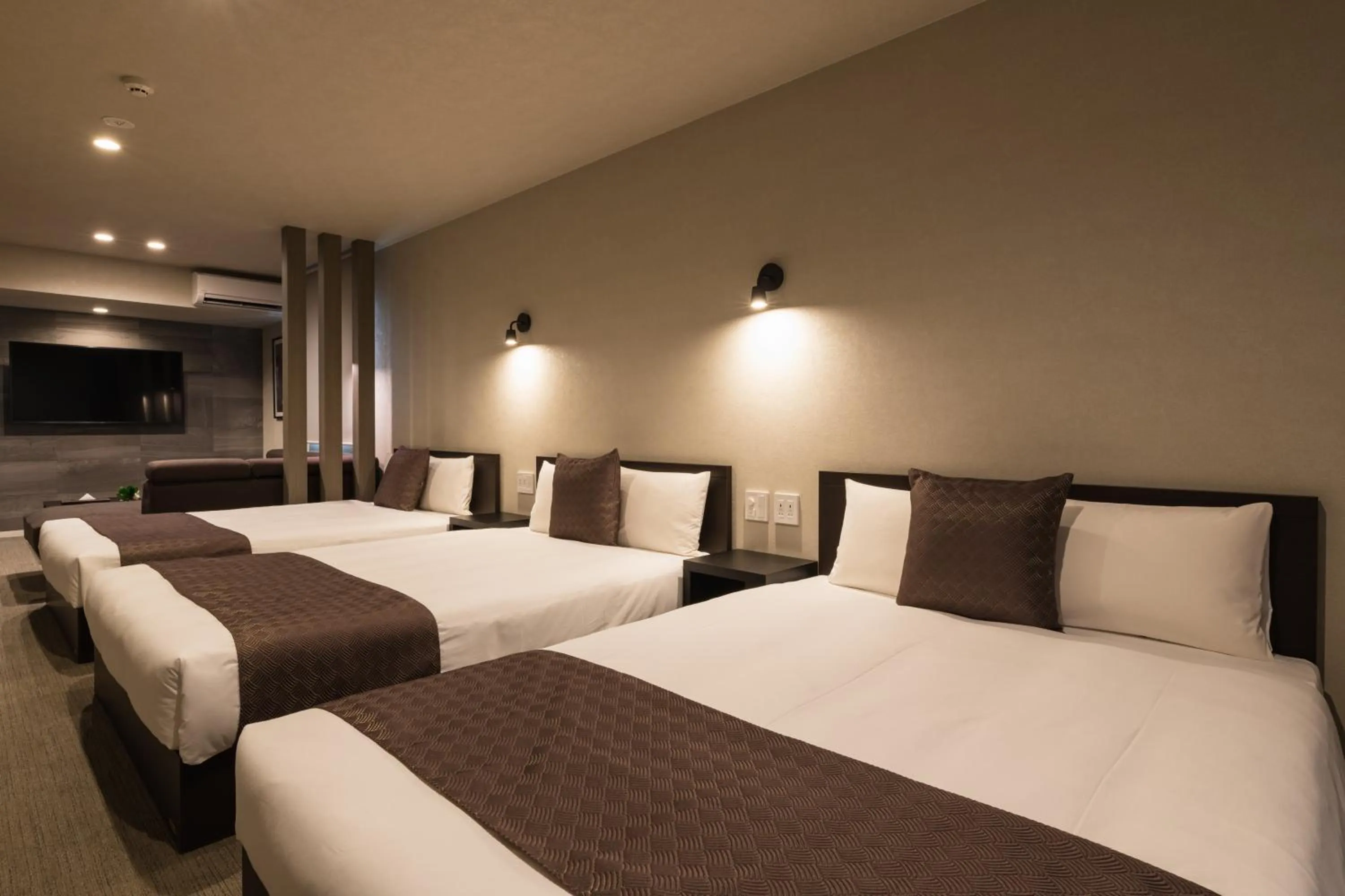 Photo of the whole room, Bed in GRAND BASE Saiwaimachi