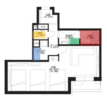 Floor plan in GRAND BASE Saiwaimachi