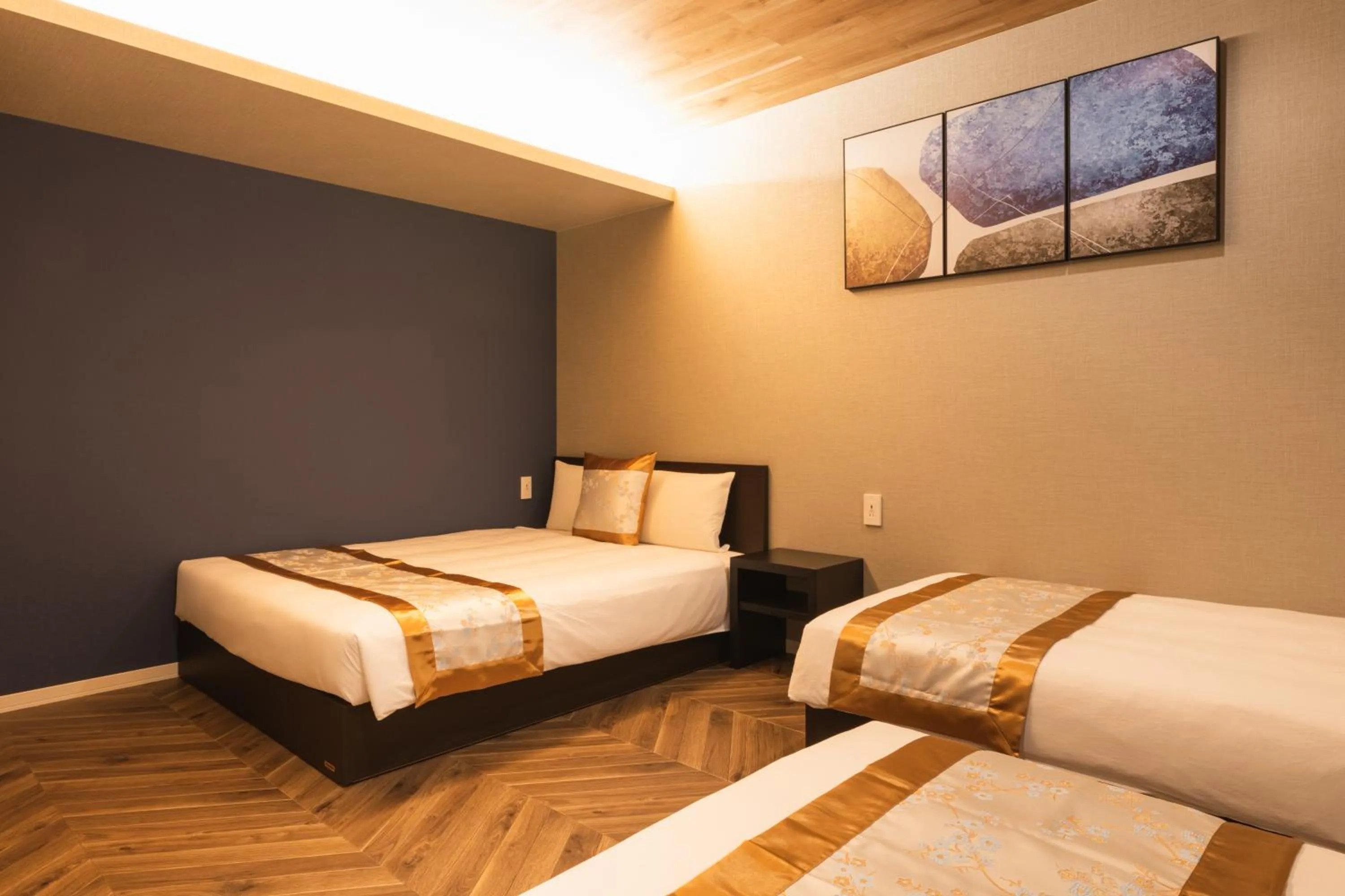 Photo of the whole room, Bed in GRAND BASE Saiwaimachi