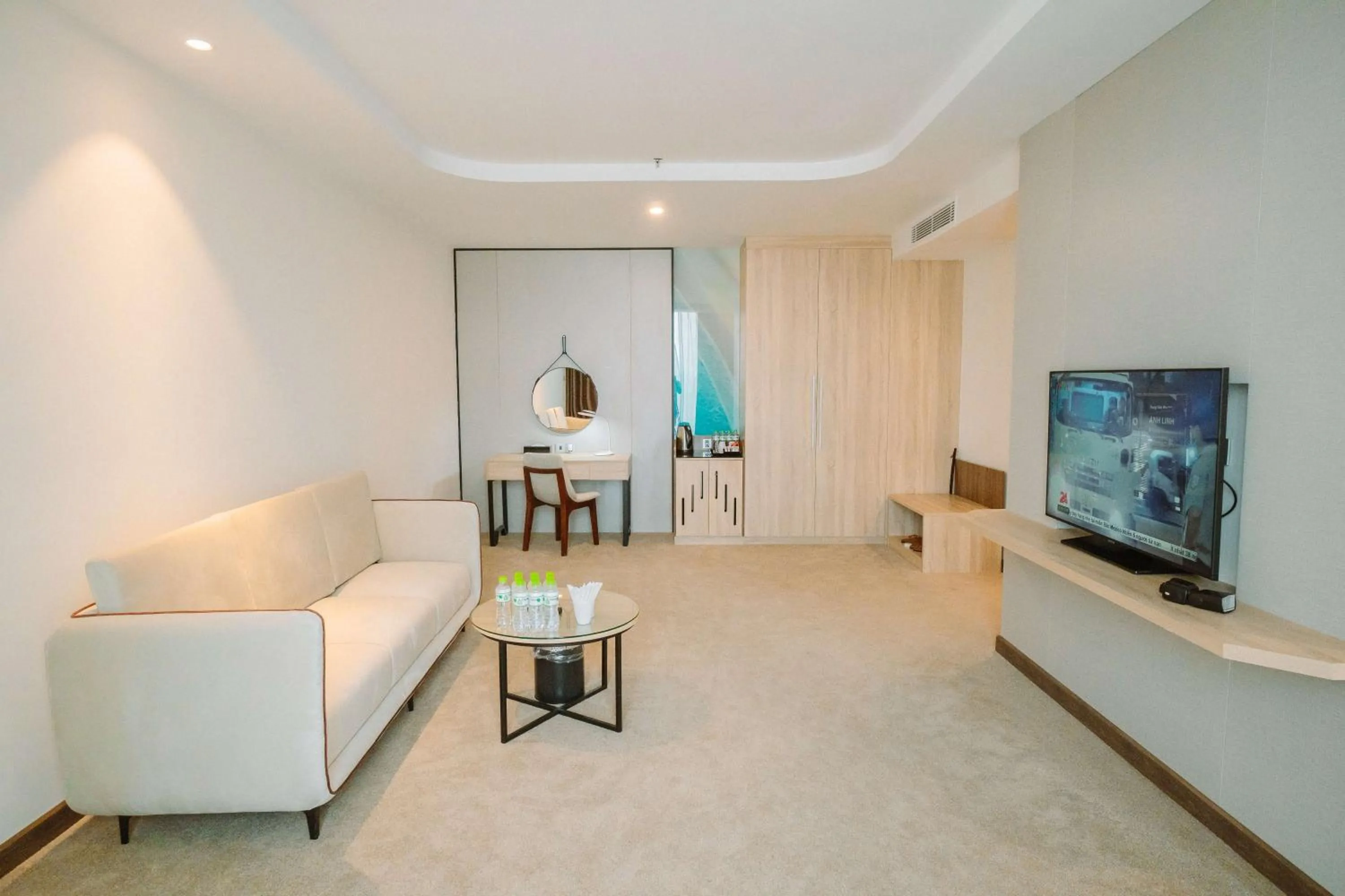 Living room in Mường Thanh Luxury Xuân Thành