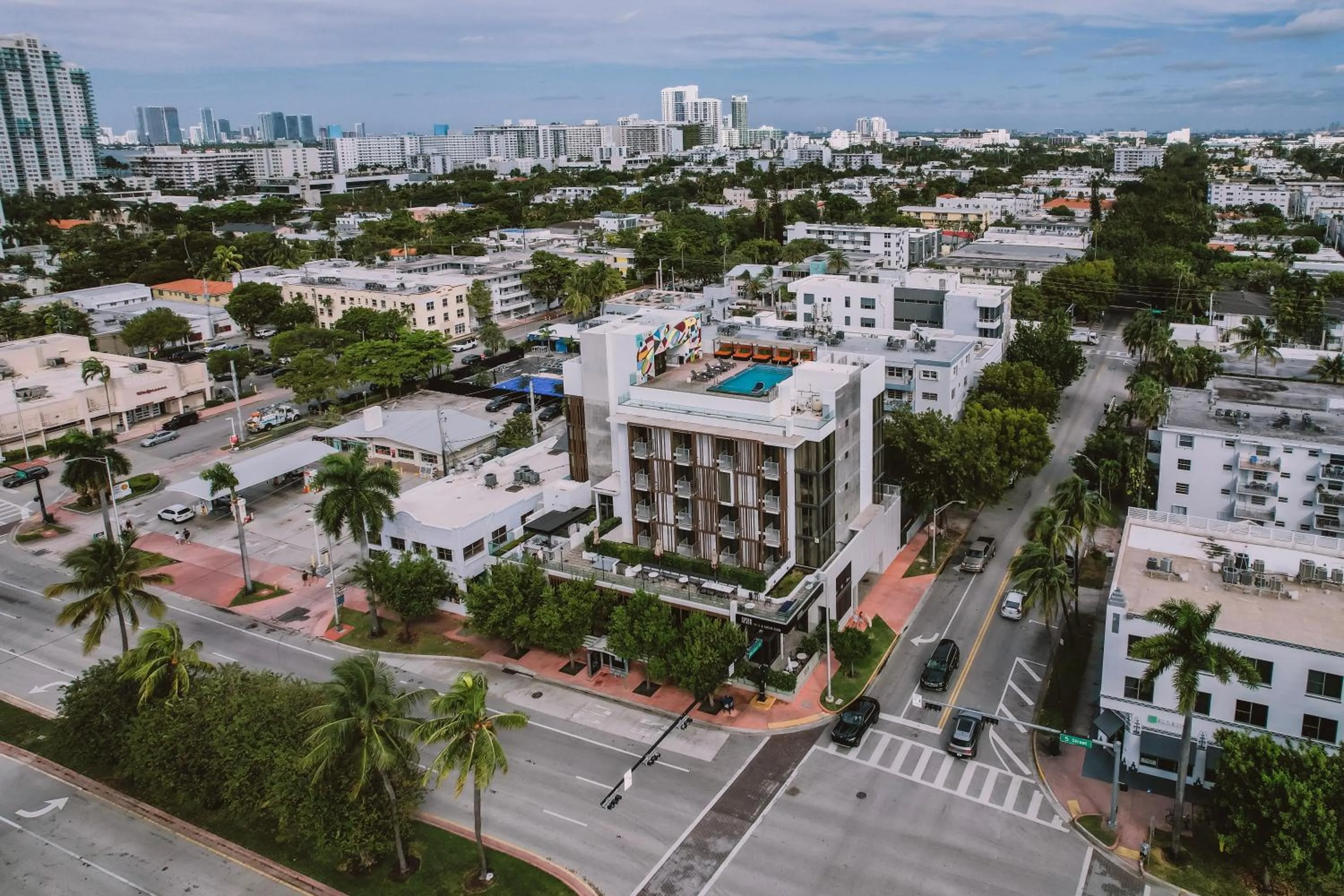 Facade/entrance in Upsun Hotel